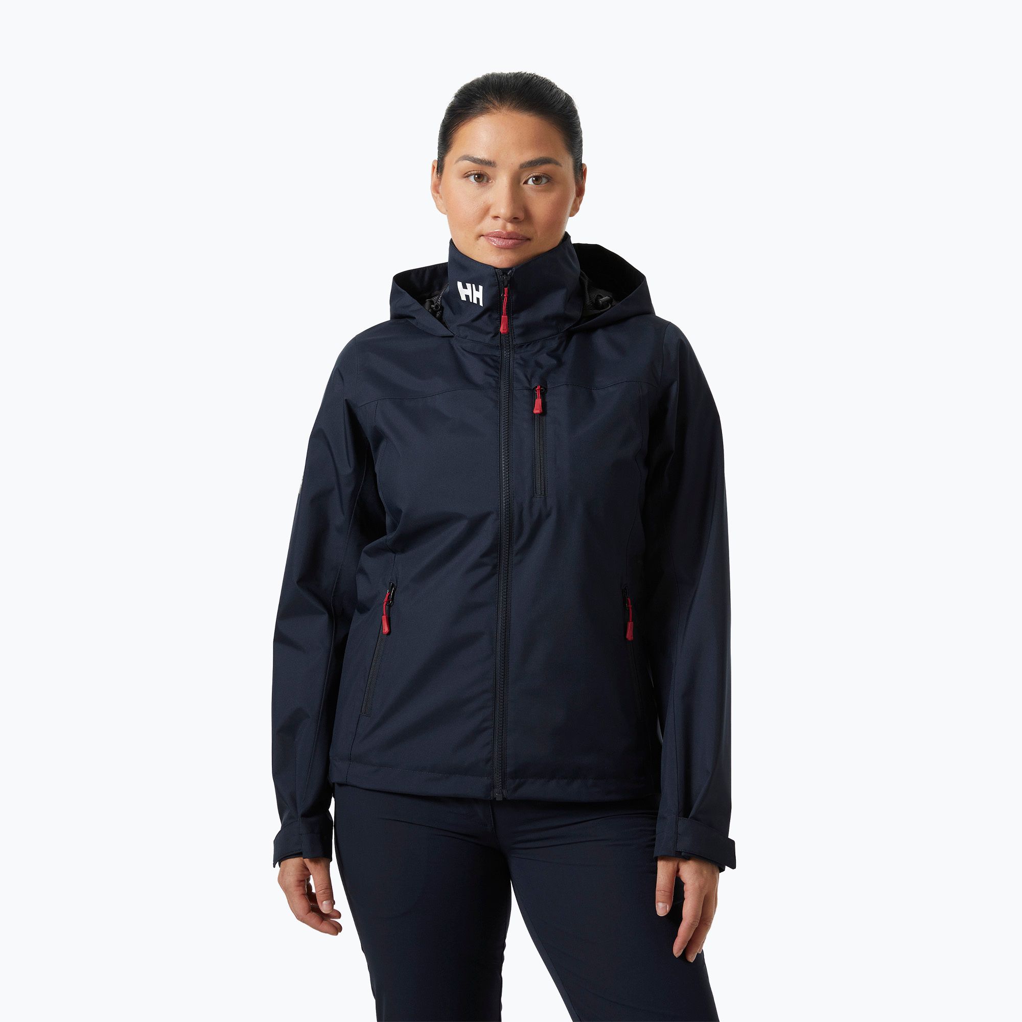 Kurtka żeglarska damska Helly Hansen Crew Hooded 2.0 navy 
