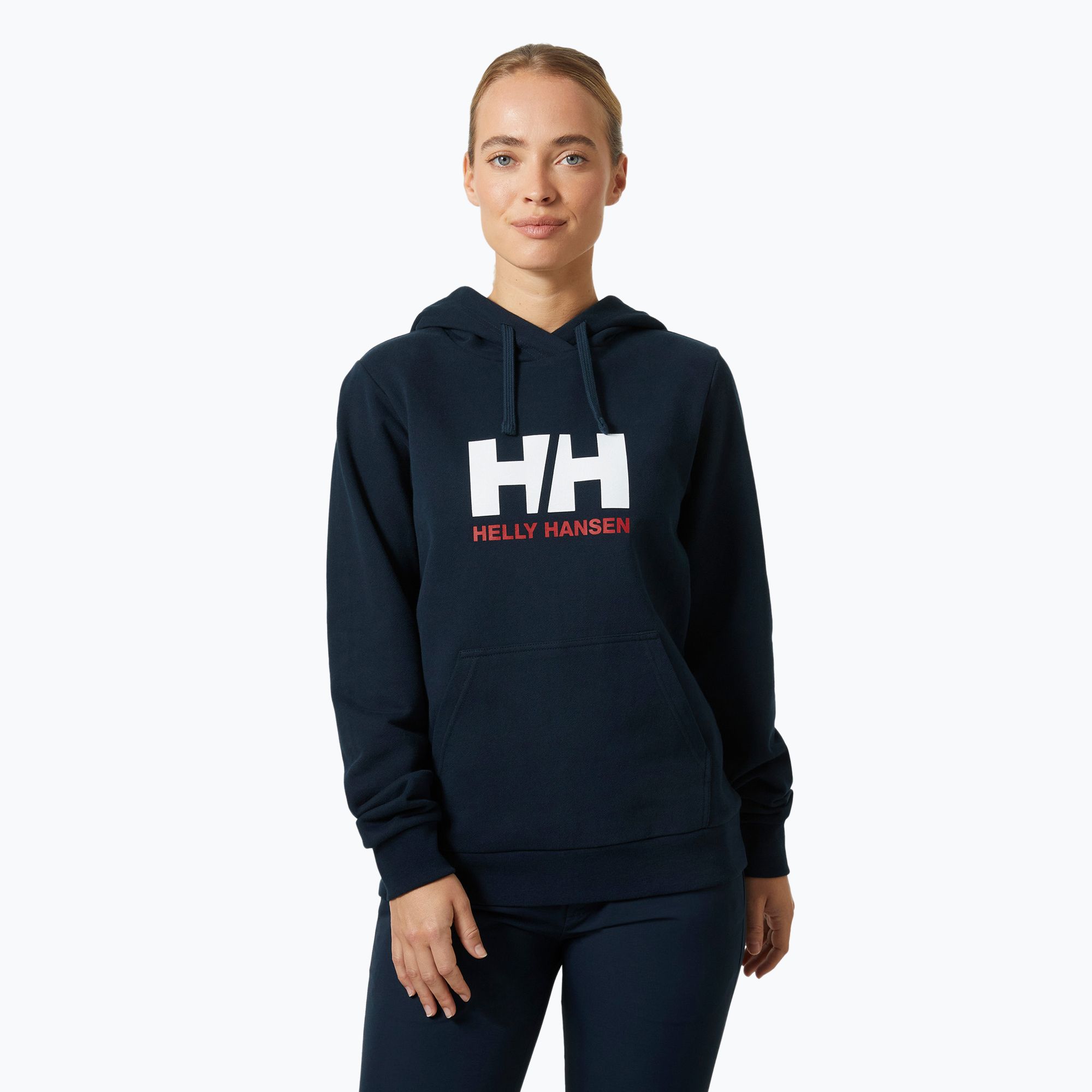 Bluza damska Helly Hansen HH Logo Hoodie 2.0 navy 
