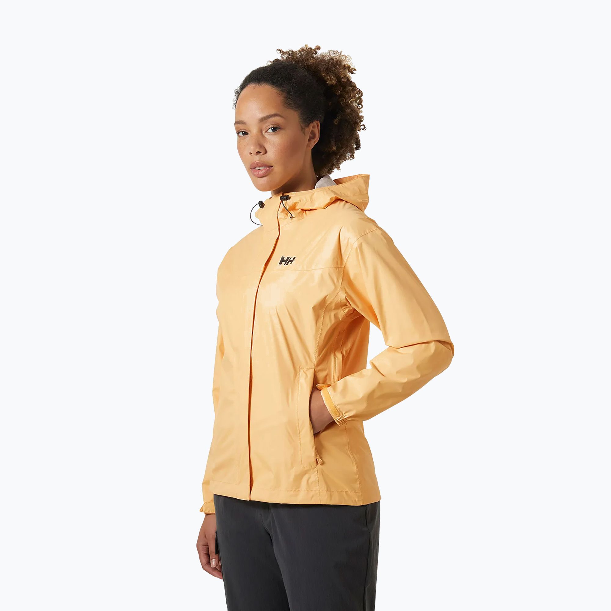 Kurtka przeciwdeszczowa damska Helly Hansen Loke miami peach 