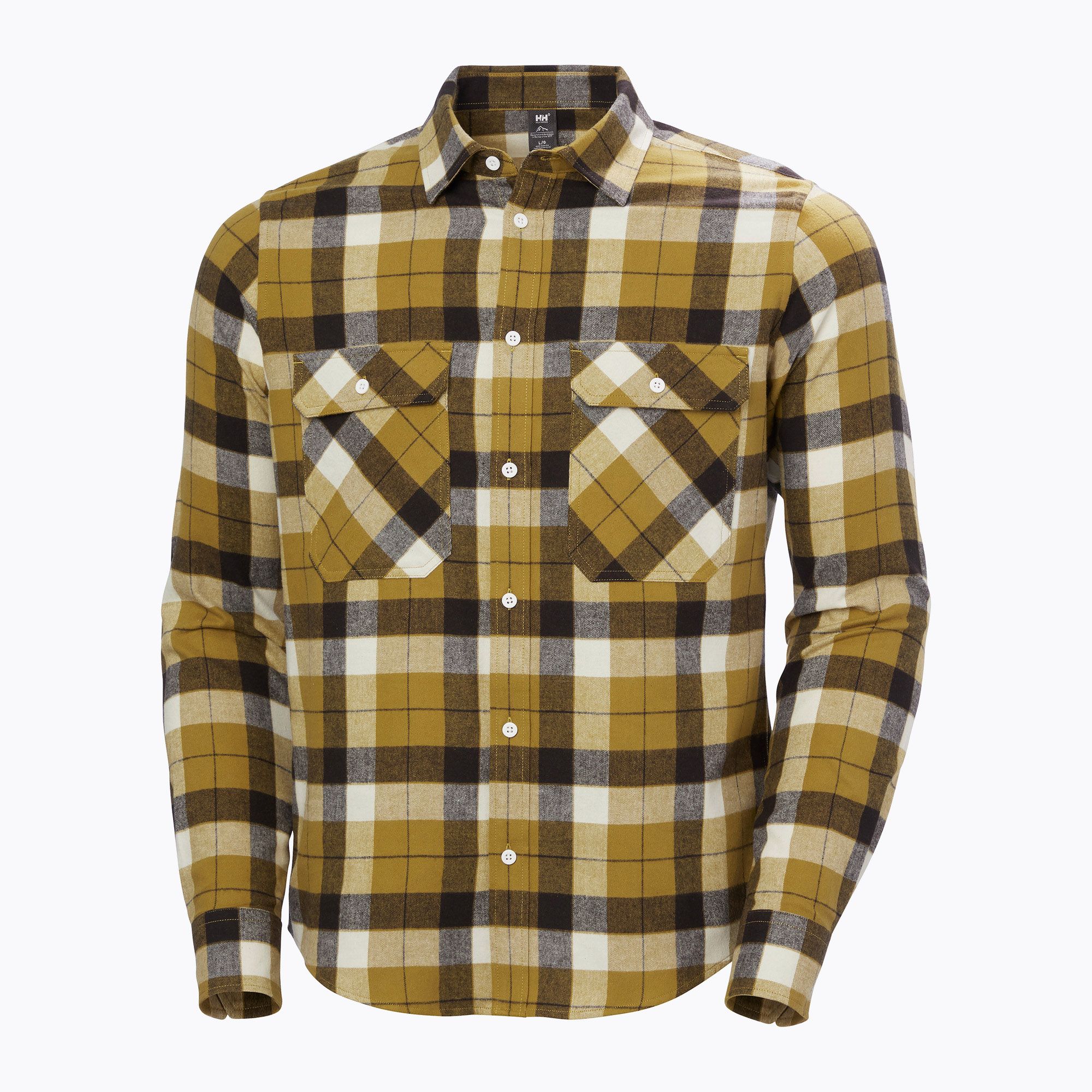 Koszula męska Helly Hansen Lokka Organic Flannel lynx box stripe plaid 