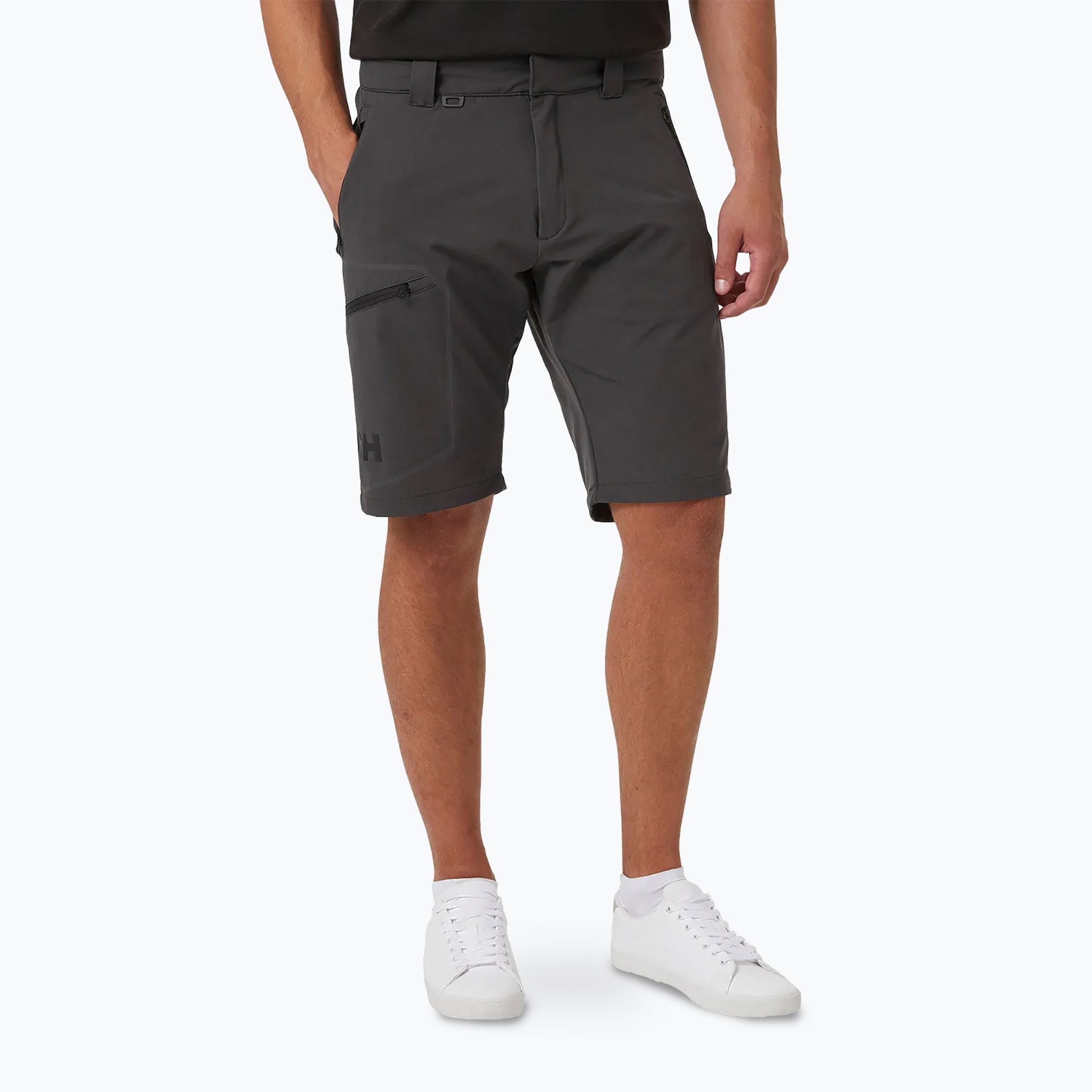 Spodenki żeglarskie męskie Helly Hansen HP Racing Softshell ebony 
