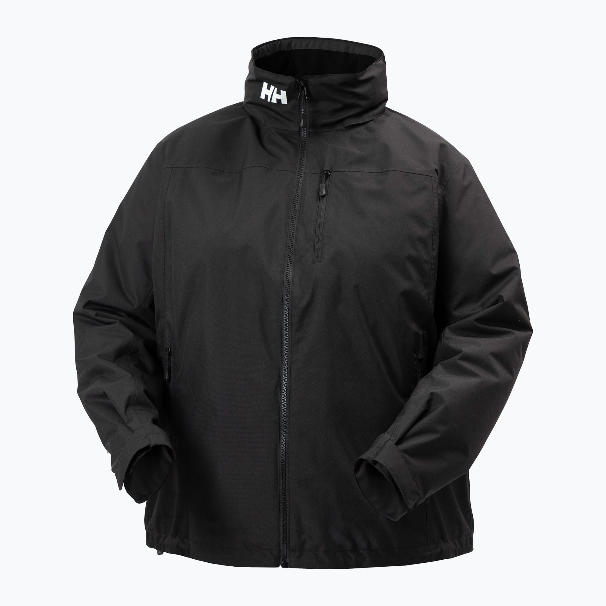 Kurtka żeglarska damska Helly Hansen Crew Hooded Midlayer Plus 2.0 black 