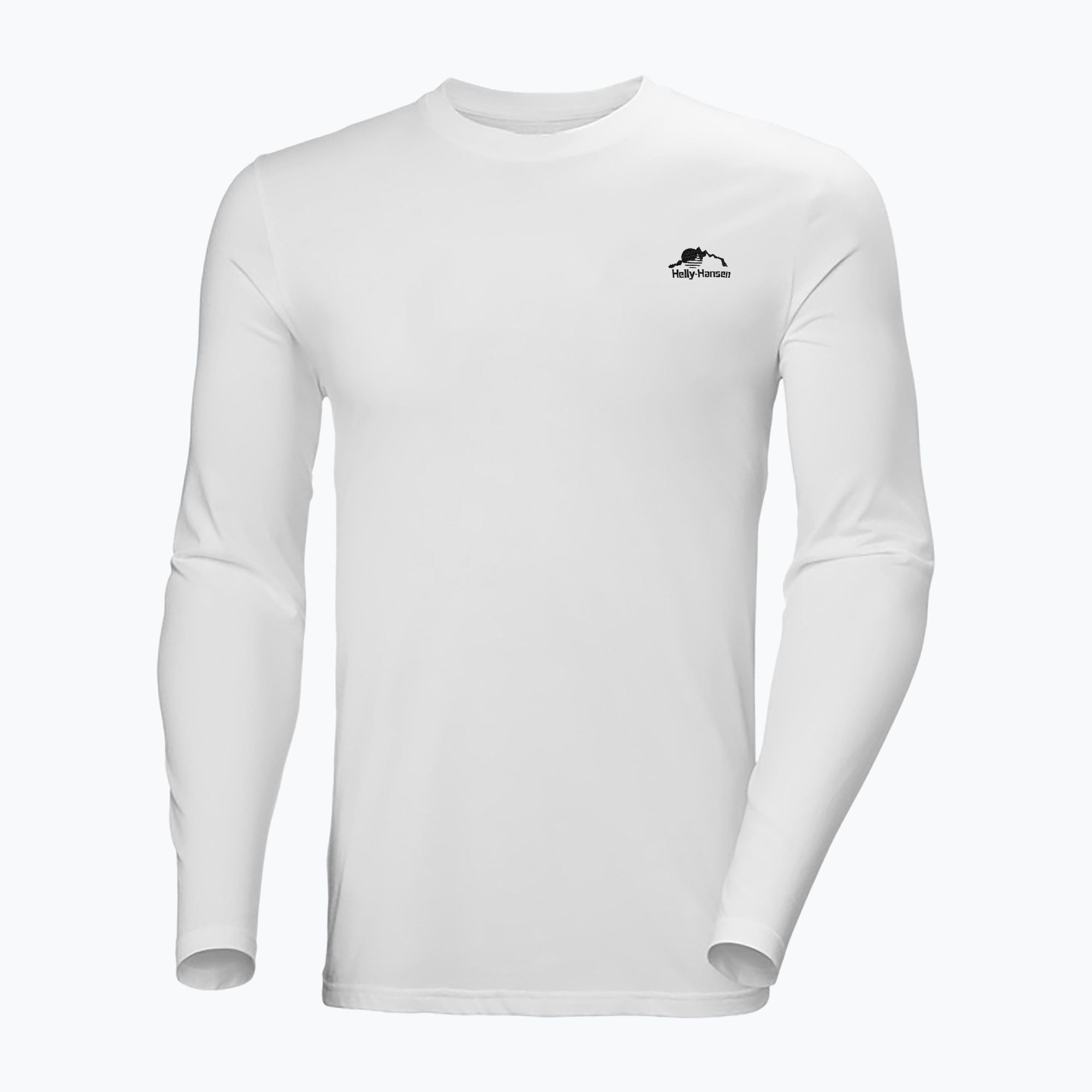 Longsleeve trekkingowy męski Helly Hansen Nord Graphic white 