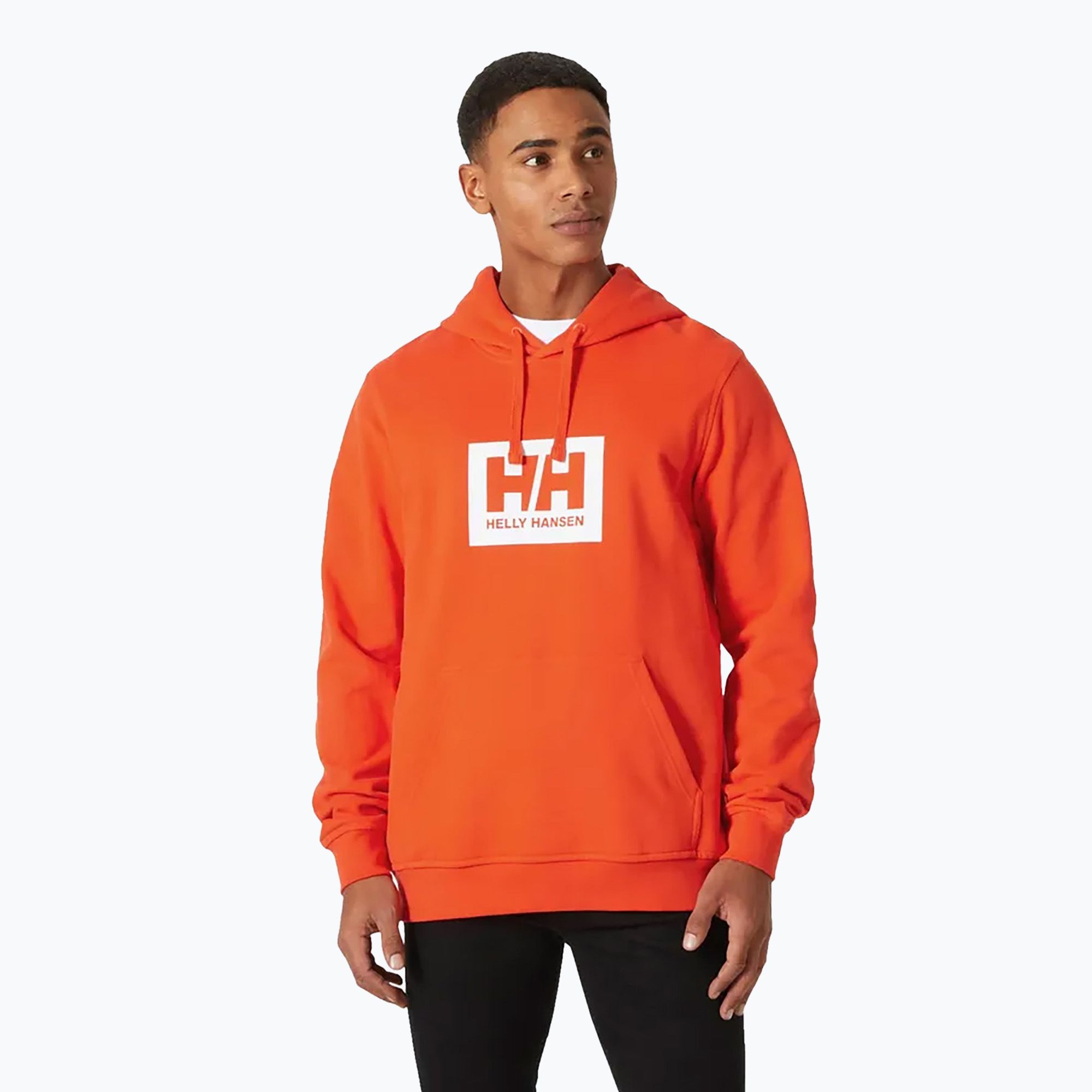 Bluza męska Helly Hansen HH Box Hoodie cherry tomato 