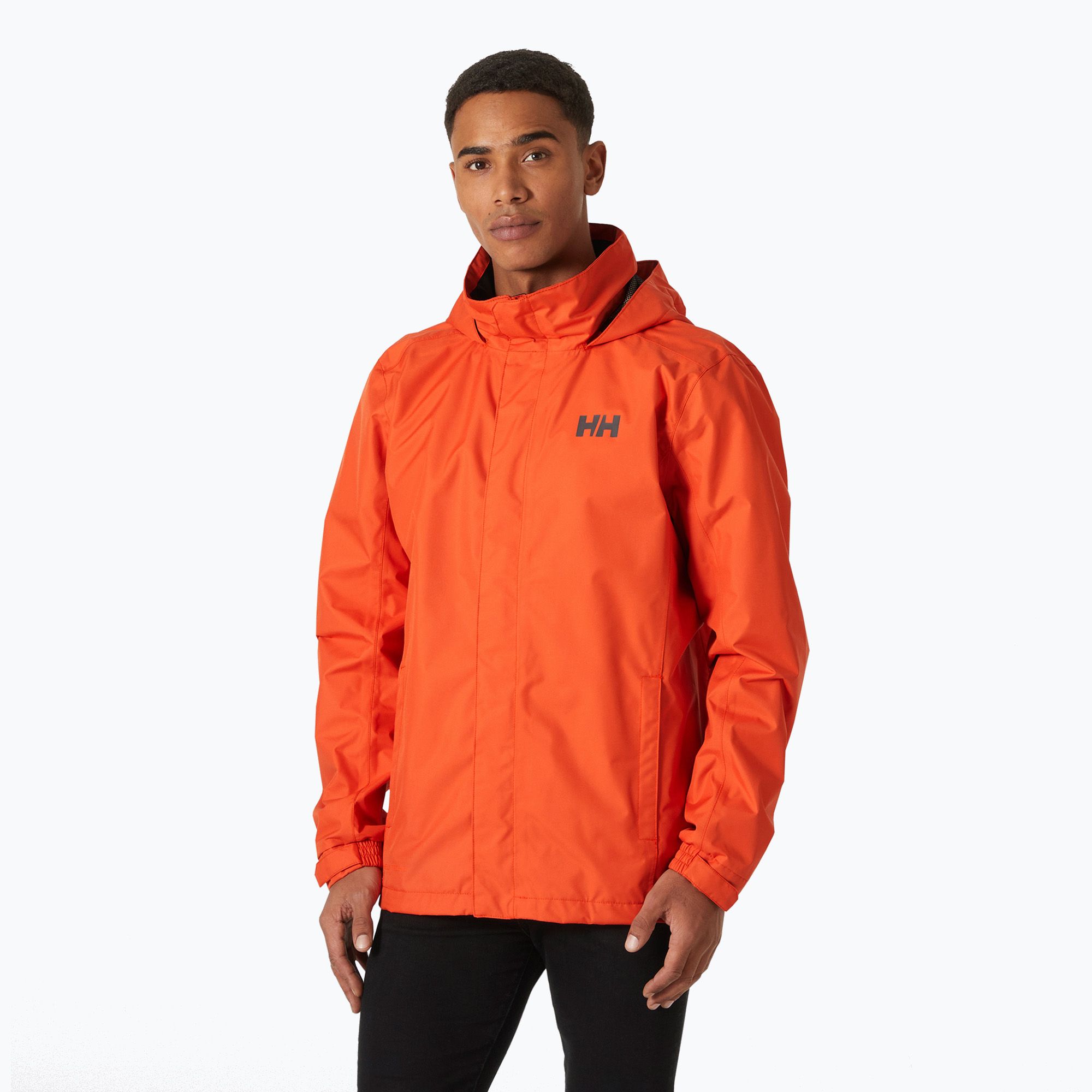 Kurtka przeciwdeszczowa męska Helly Hansen Dubliner patrol orange 