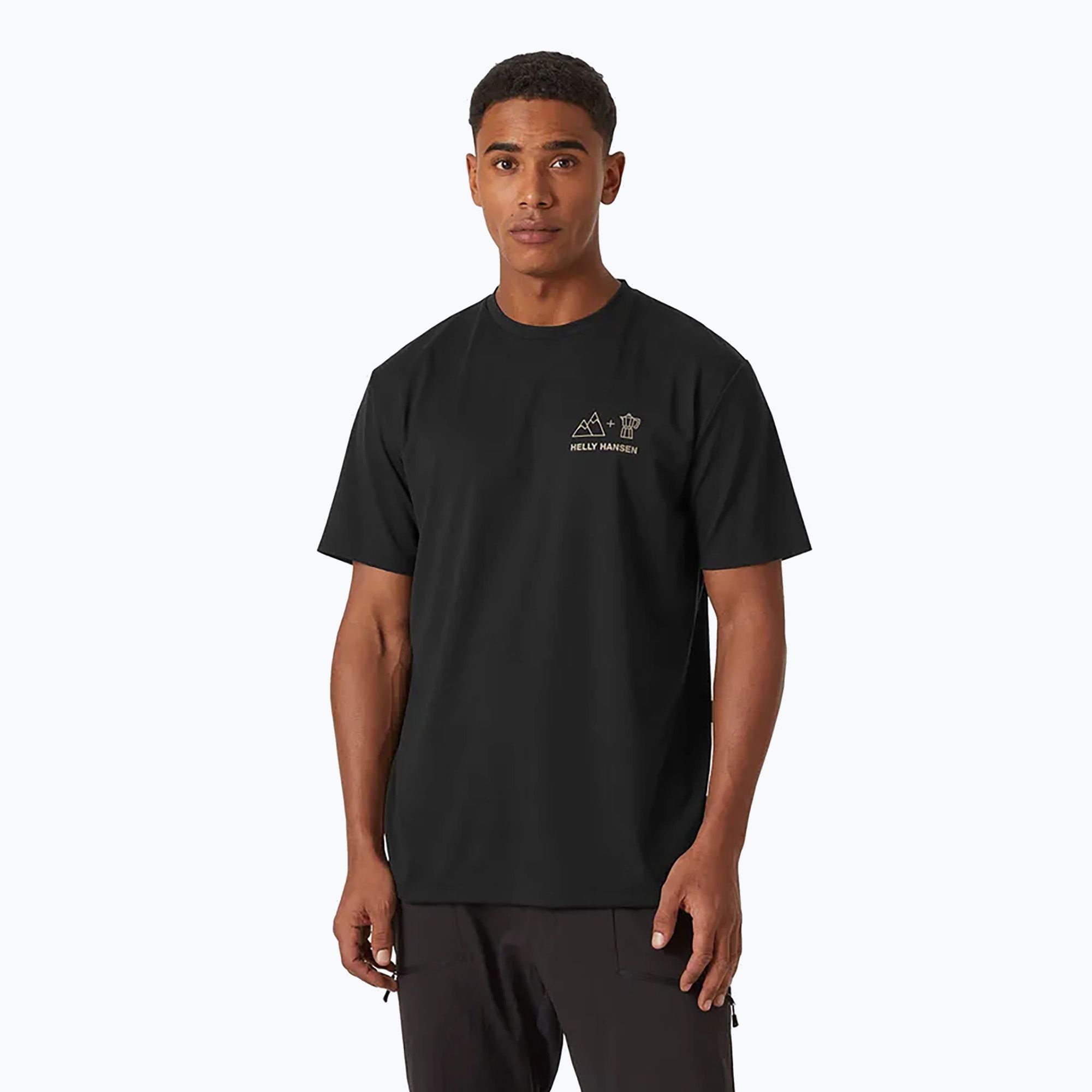 Koszulka męska Helly Hansen Nord Graphic black 
