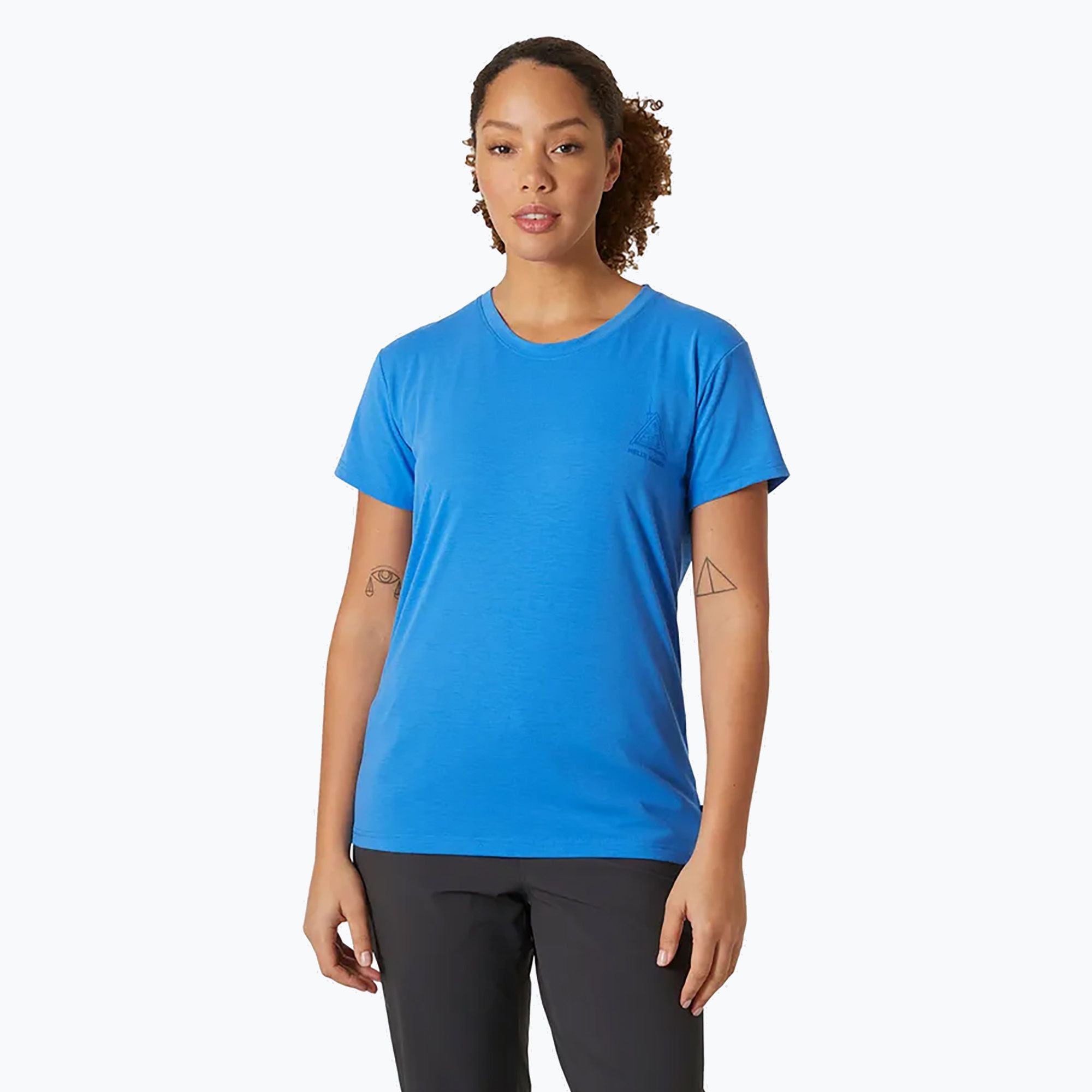 Koszulka damska Helly Hansen Skog Recycled Graphic ultra blue 