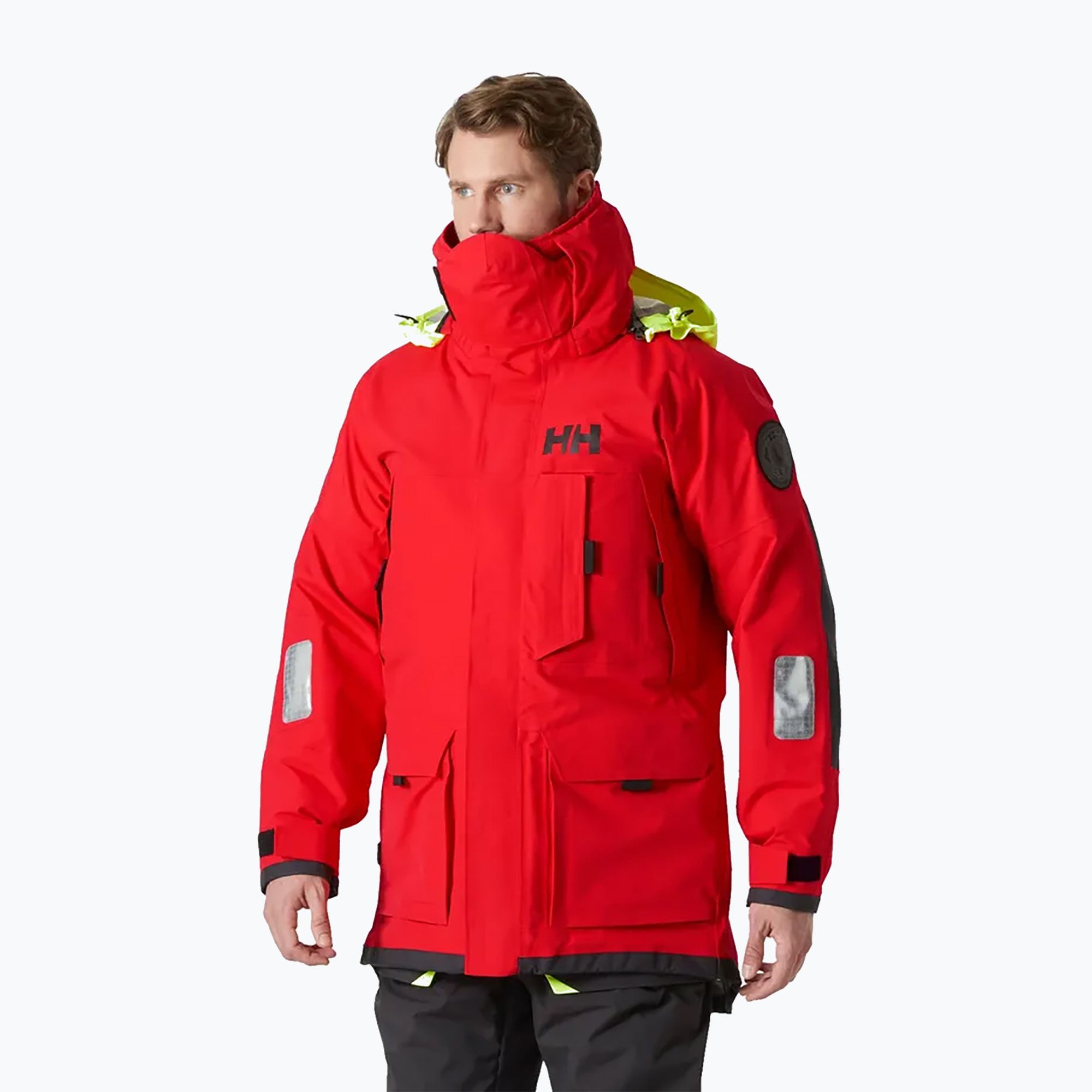 Kurtka żeglarska Helly Hansen Arctic Ocean 3in1 Parka alert red 