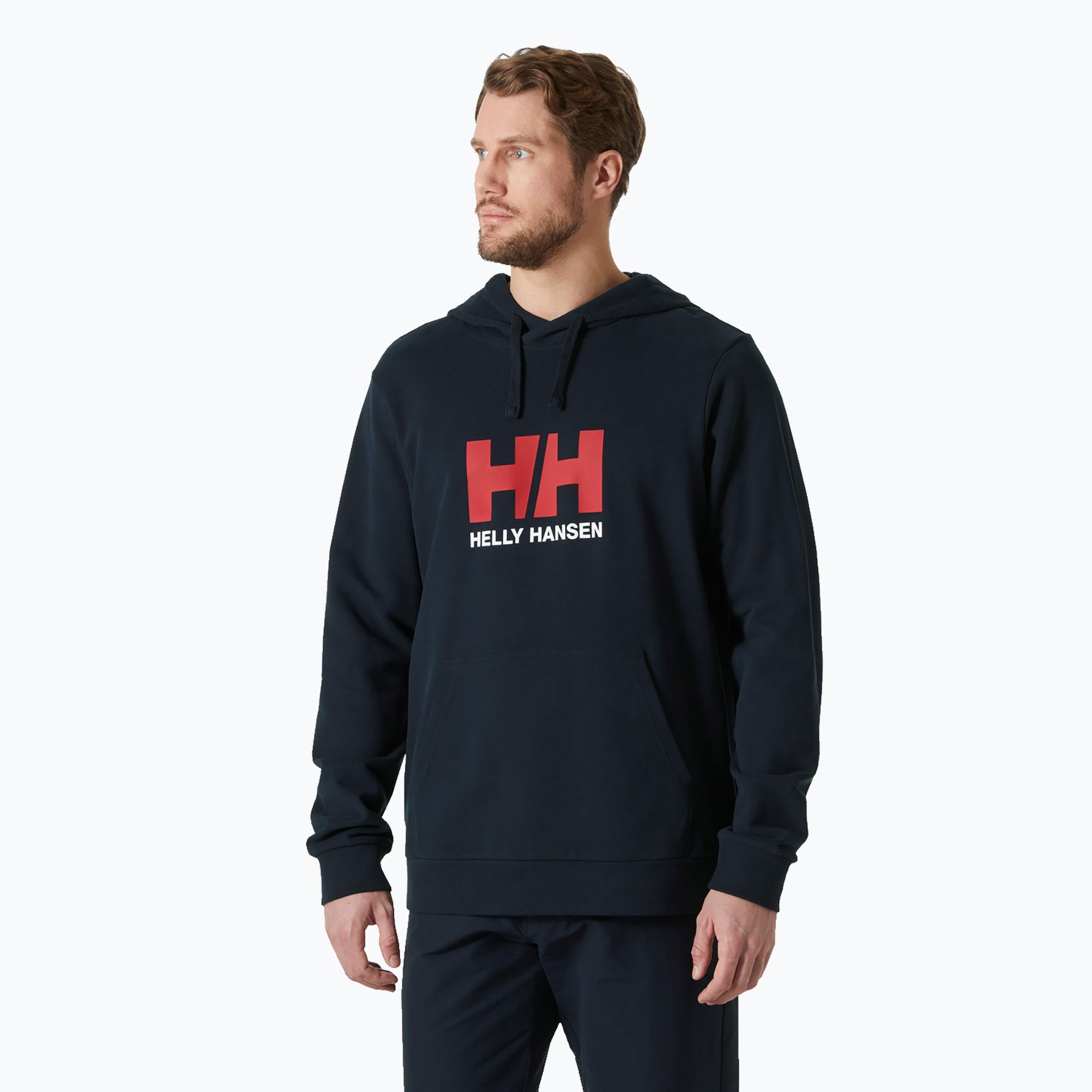 Bluza męska Helly Hansen HH Logo Hoodie 2.0 navy 