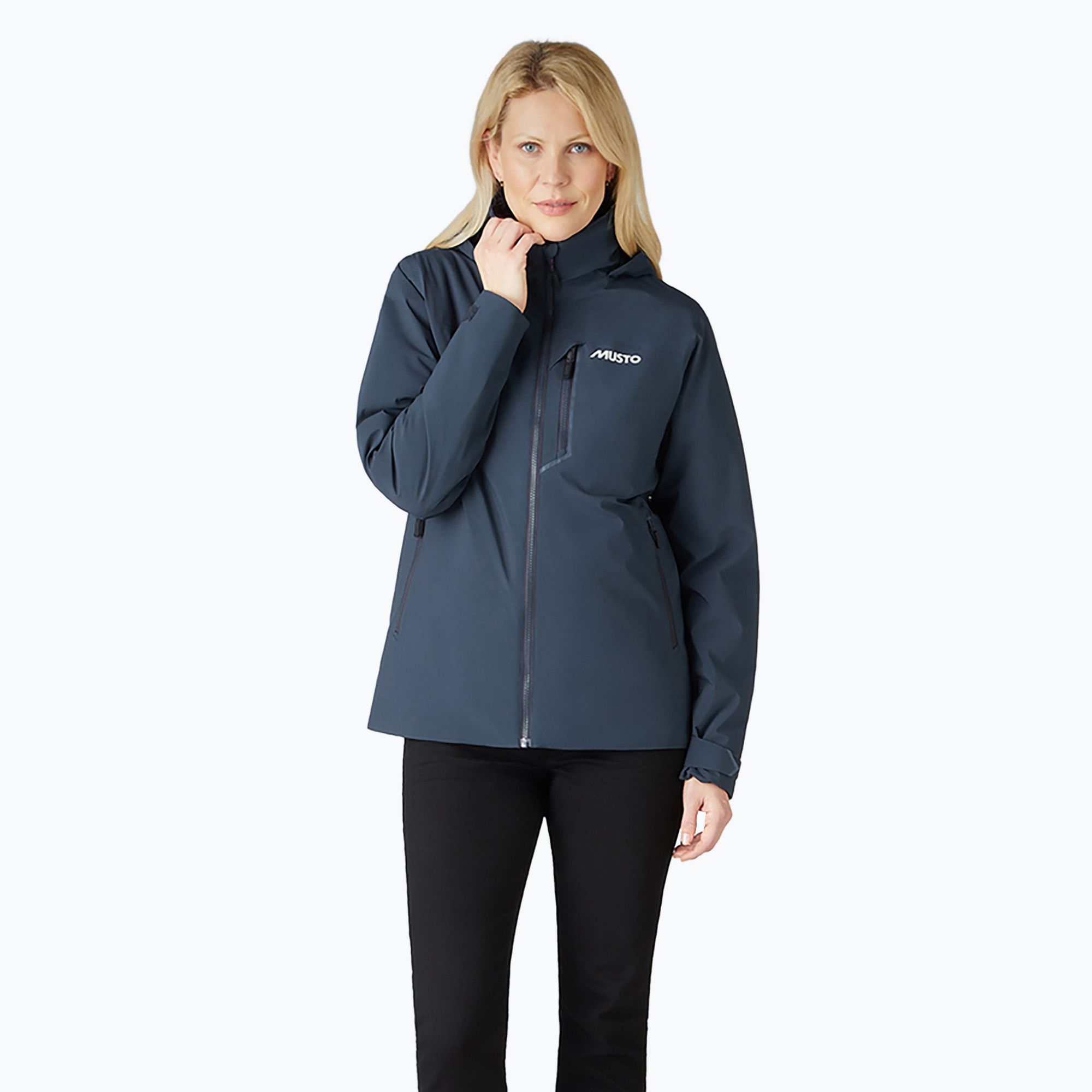 Kurtka żeglarska damska Musto BR1 Primaloft Midlayer true navy 