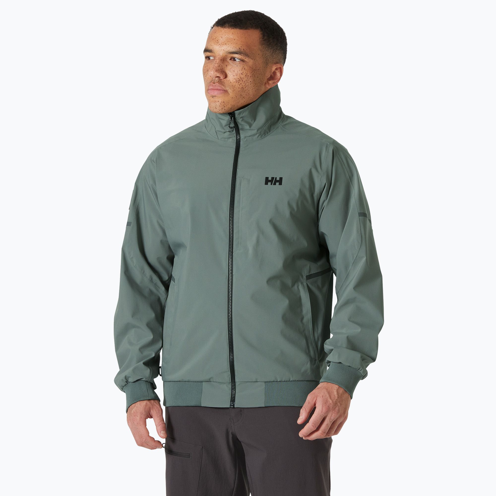 Kurtka żeglarska męska Helly Hansen Hp Racing Bomber 3.0 grey cactus 