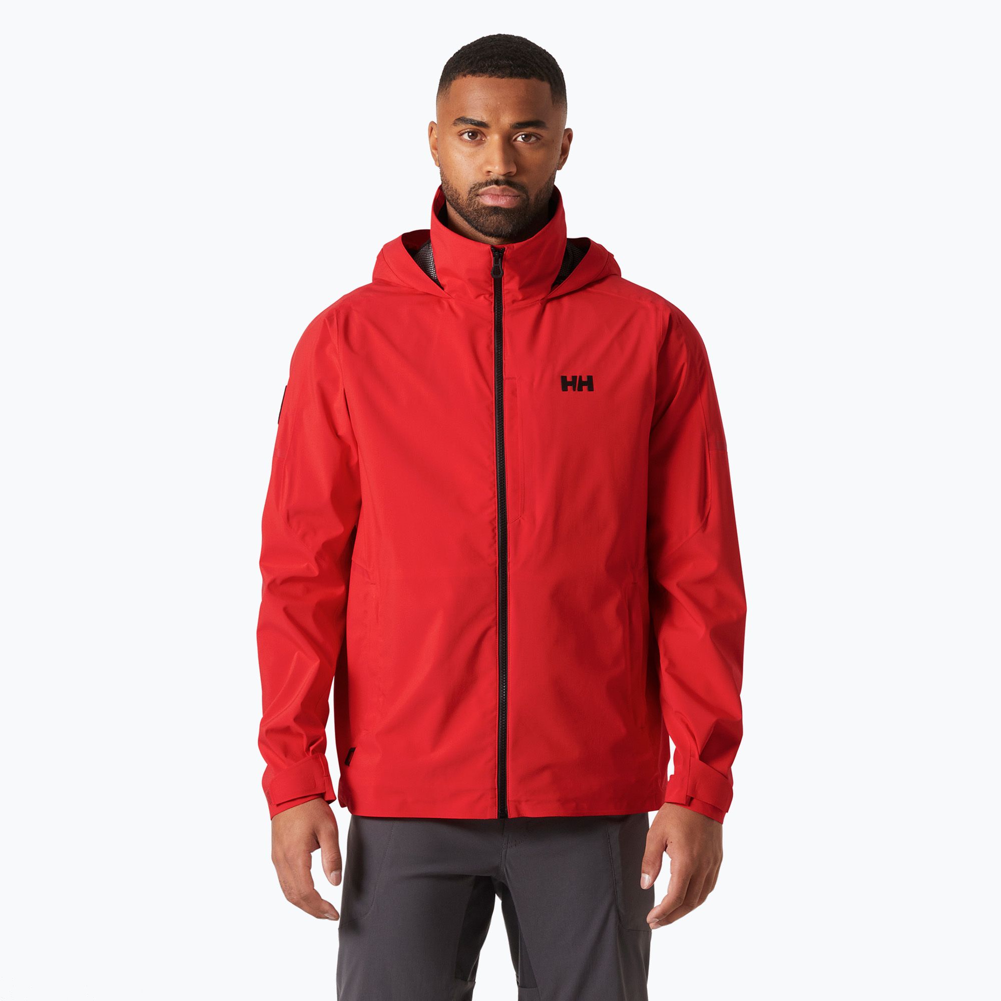 Kurtka żeglarska męska Helly Hansen Hp Racing Hooded 2.0 alert red 