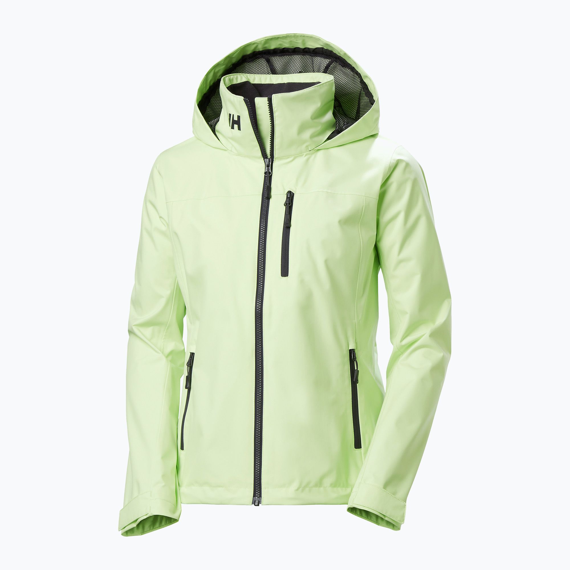 Kurtka żeglarska damska Helly Hansen Crew Hooded 2.0 washed lime 