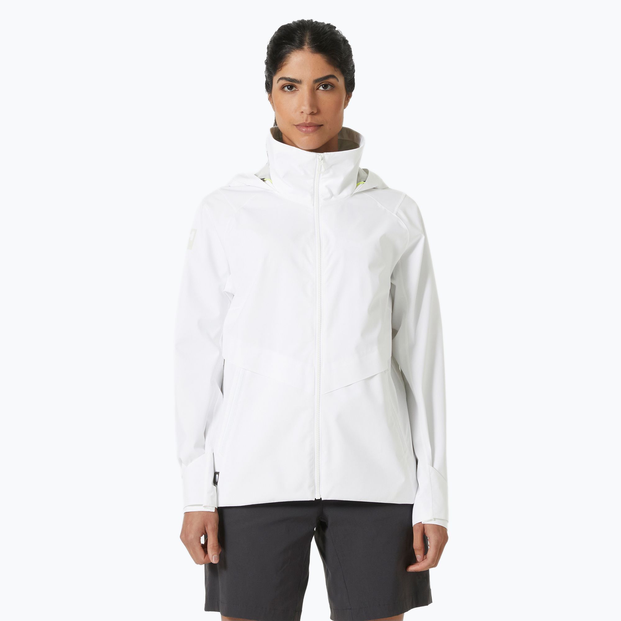 Kurtka żeglarska damska Helly Hansen Hp Racing Hooded white 
