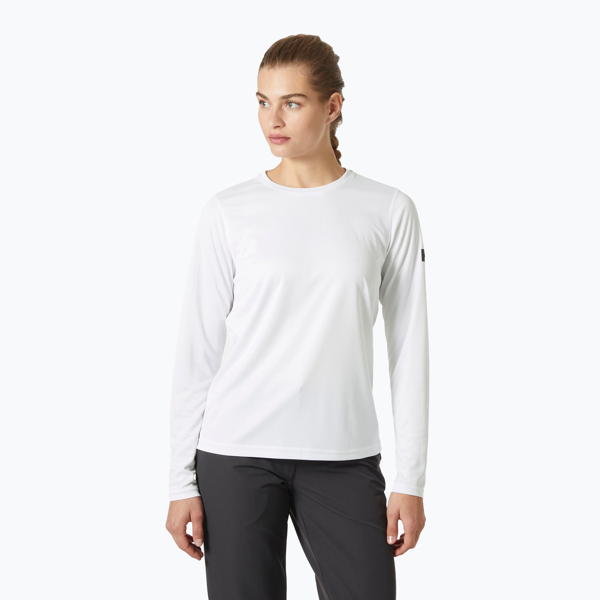 Longsleeve damski Helly Hansen HH Tech Crew 2.0 white 