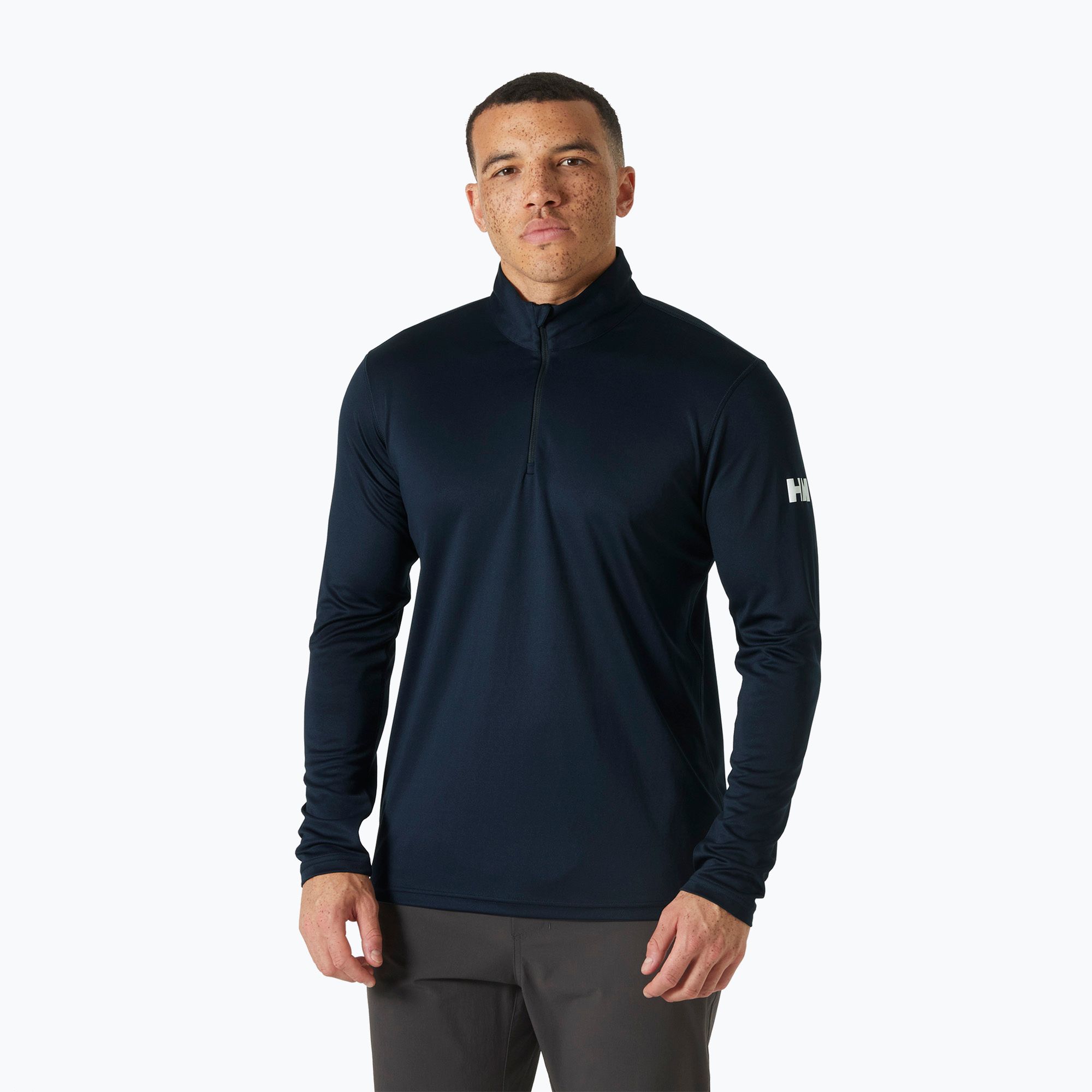 Longsleeve męski Helly Hansen HH Tech 1/2 Zip 2.0 navy 