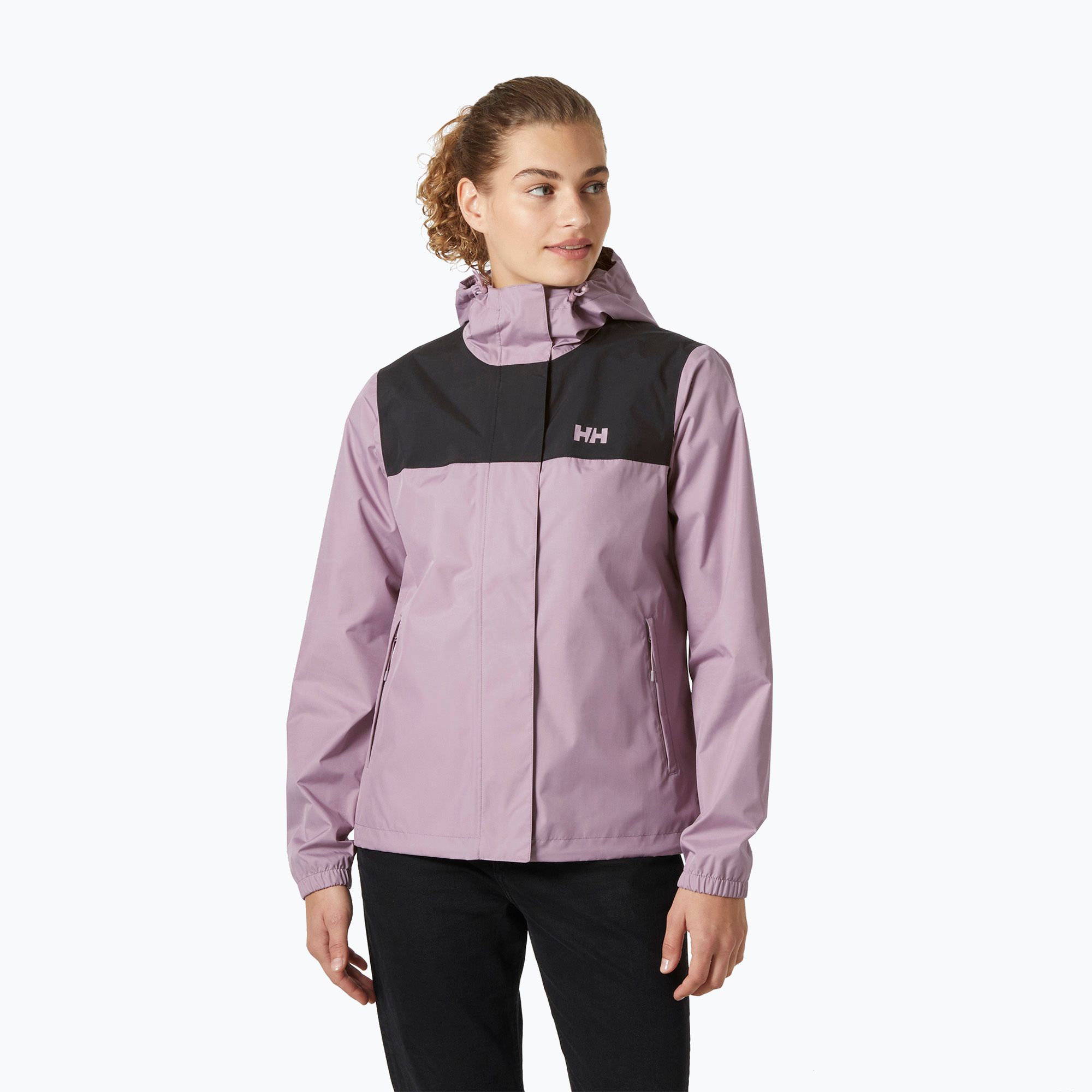 Kurtka przeciwdeszczowa damska Helly Hansen Vancouver purple clay 