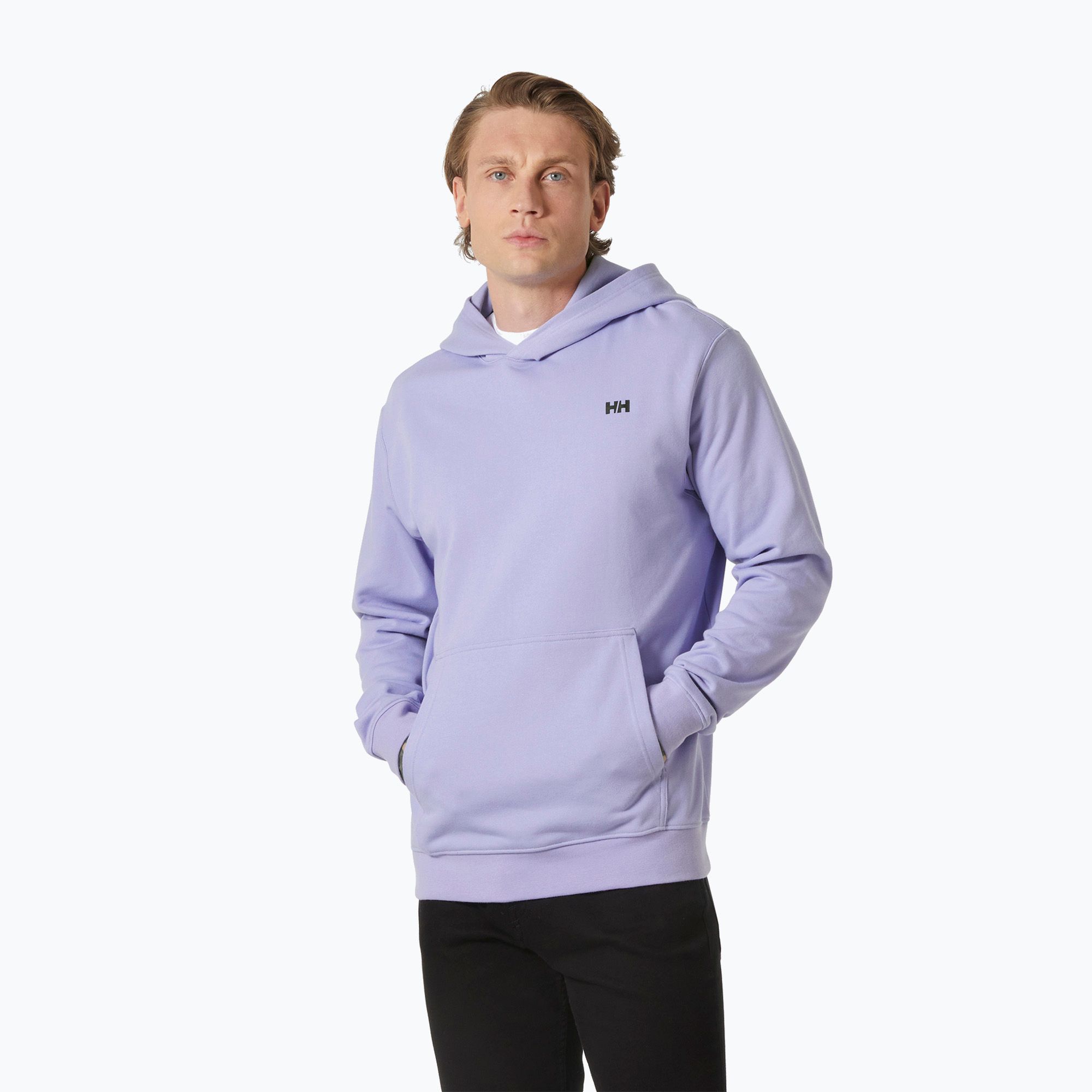 Bluza męska Helly Hansen Core Graphic Sweat Hoodie bright lavender 