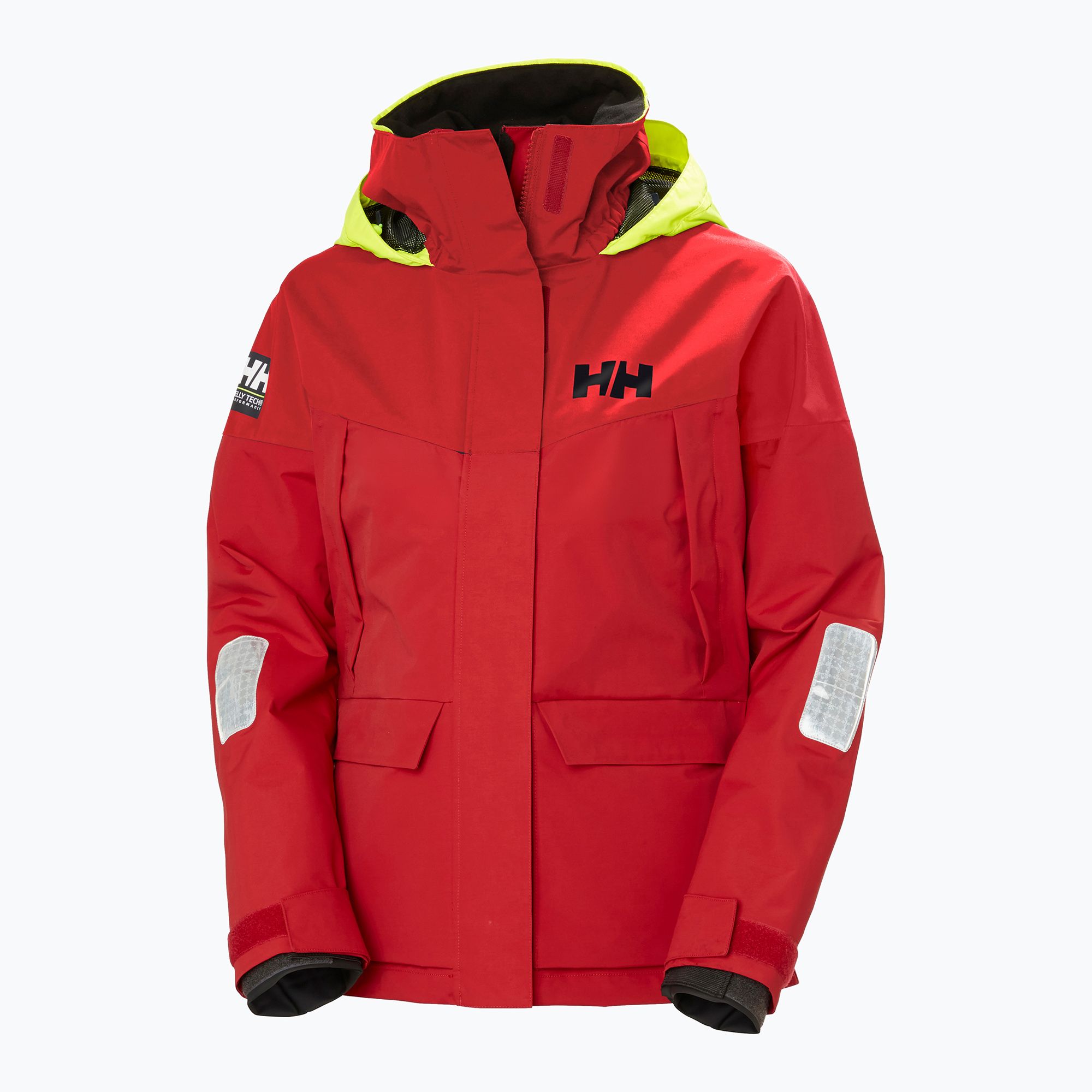 Kurtka żeglarska damska Helly Hansen Pier 4.0 alert red 