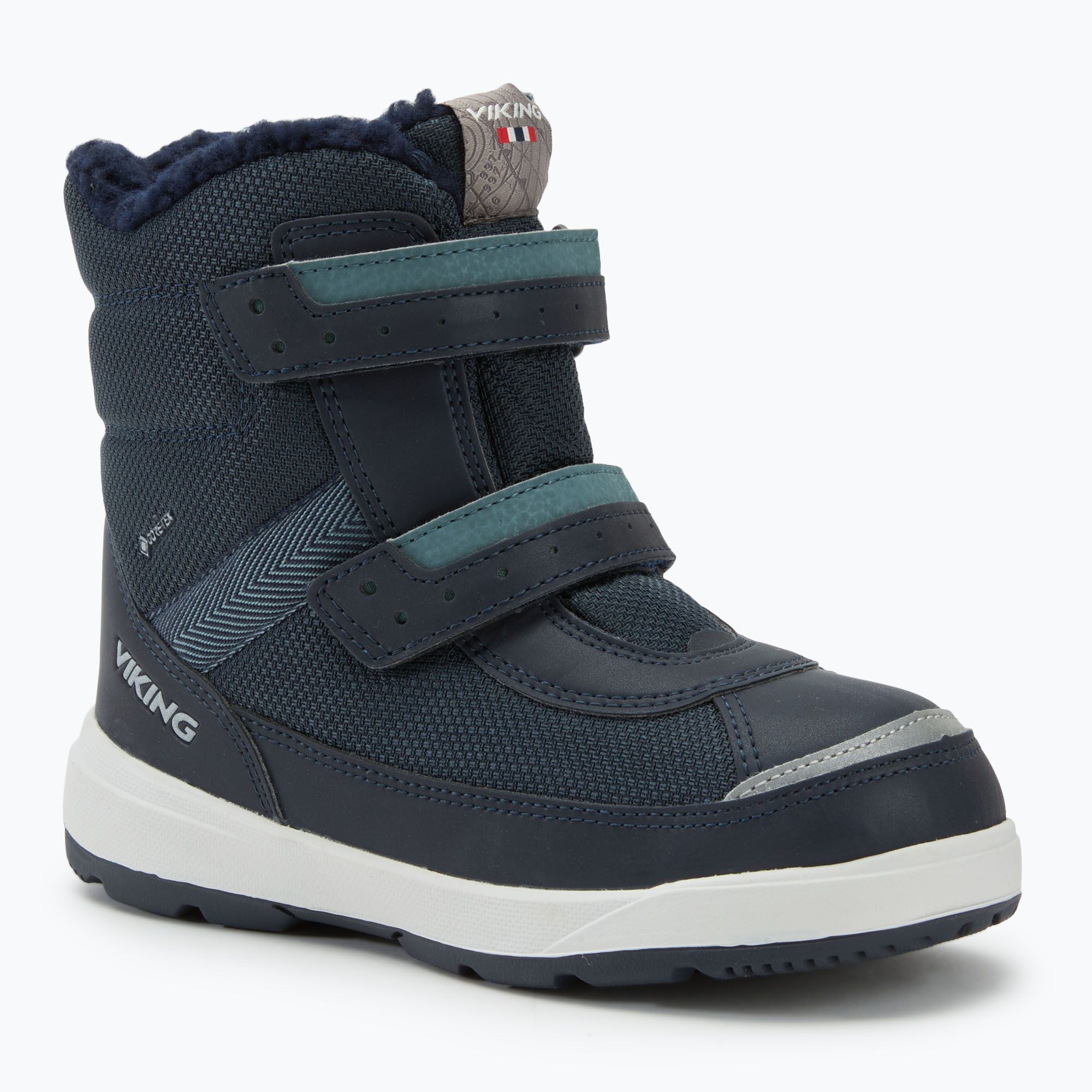 Śniegowce dziecięce Viking Play Reflex Warm GTX 2V navy/charcoal 