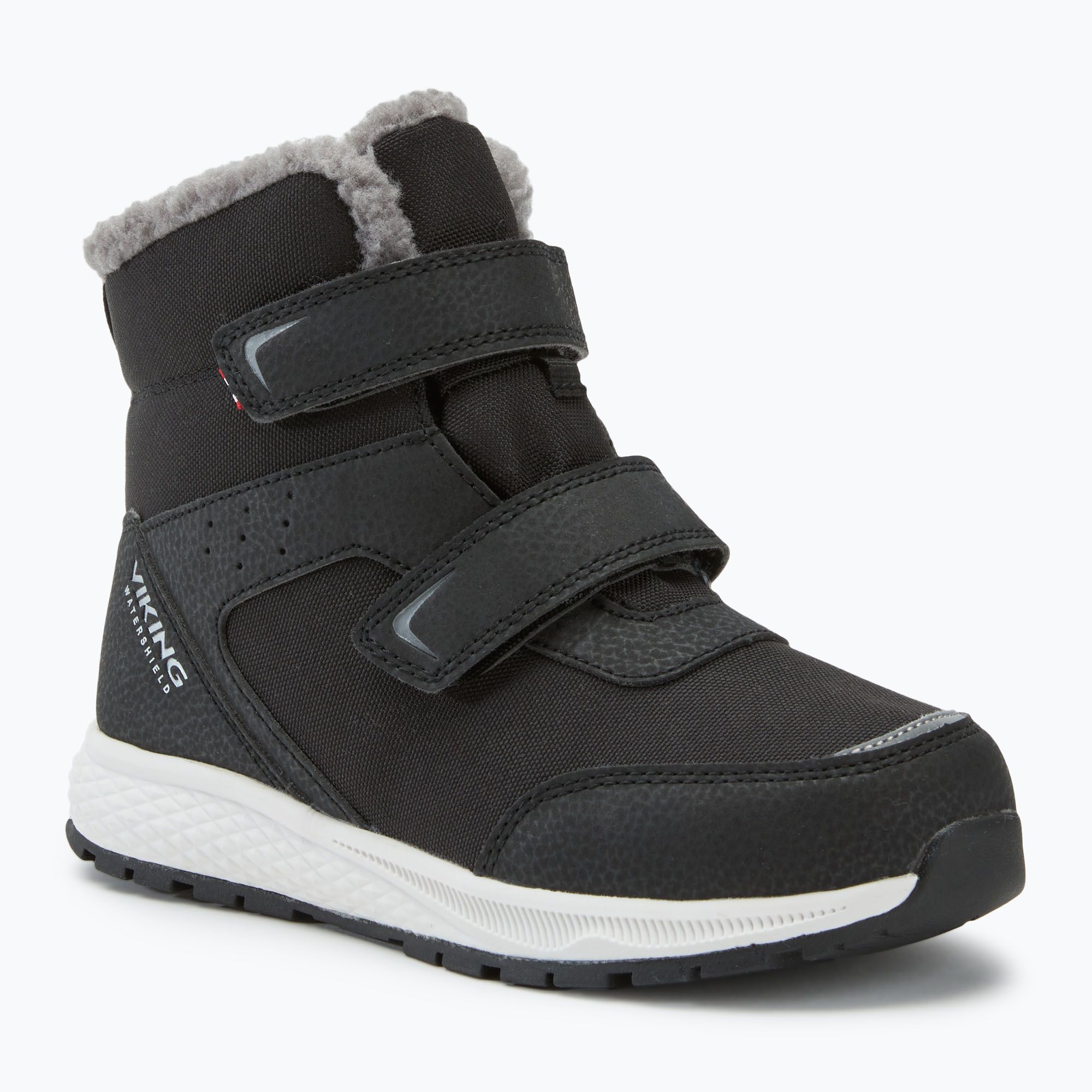 Śniegowce dziecięce Viking Equip Warm Waterproof 2V black/grey 