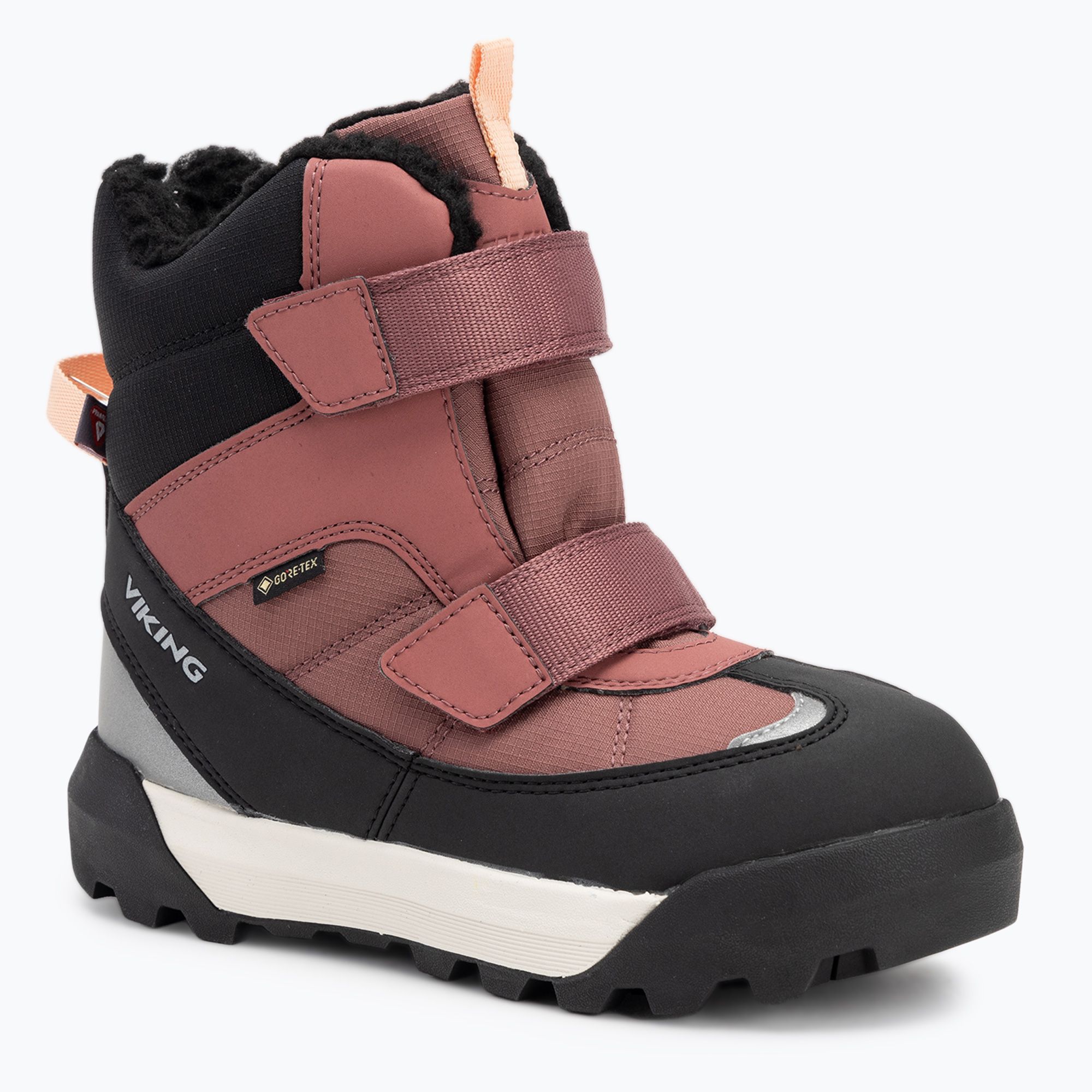 Śniegowce dziecięce Viking Expower Warm GTX 2V dark pink 