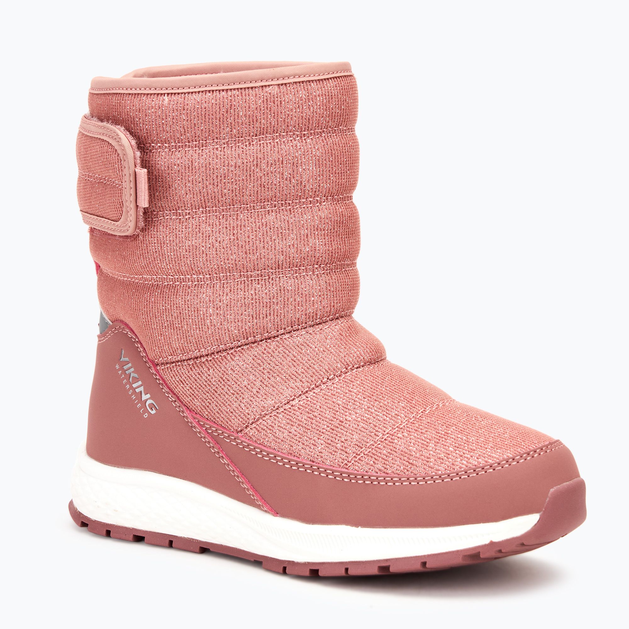 Śniegowce dziecięce Viking Equip Warm Waterproof 1V Pull On pink 