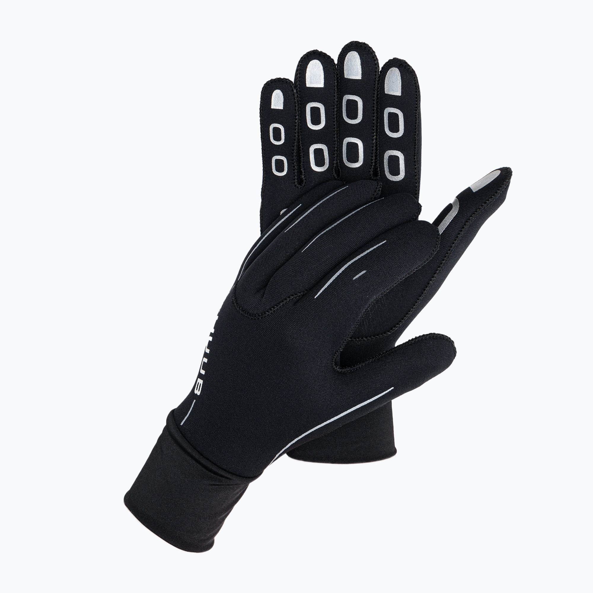 Rękawice neoprenowe HUUB Swim Gloves black/grey 