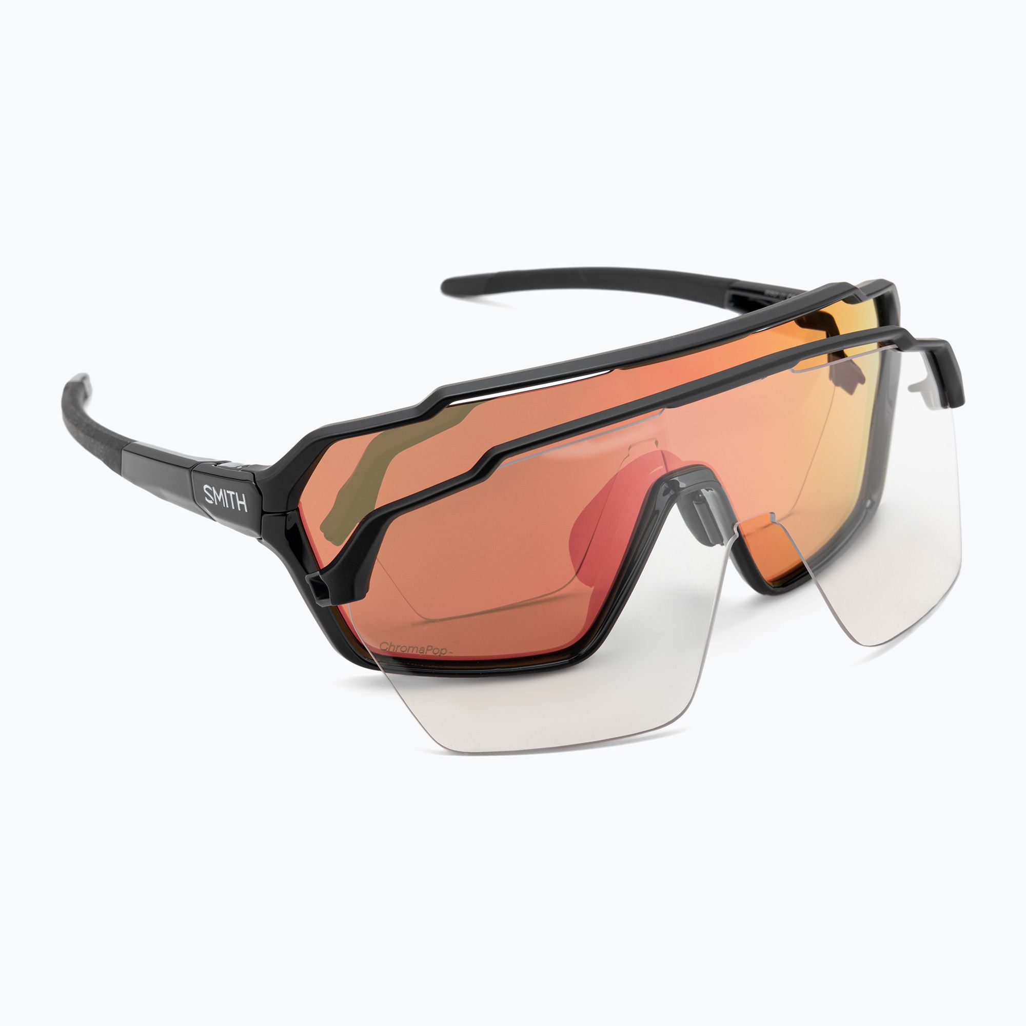 Occhiali Da Sole Smith Shift Mag Matte Black Chromapop Black - Foto 11