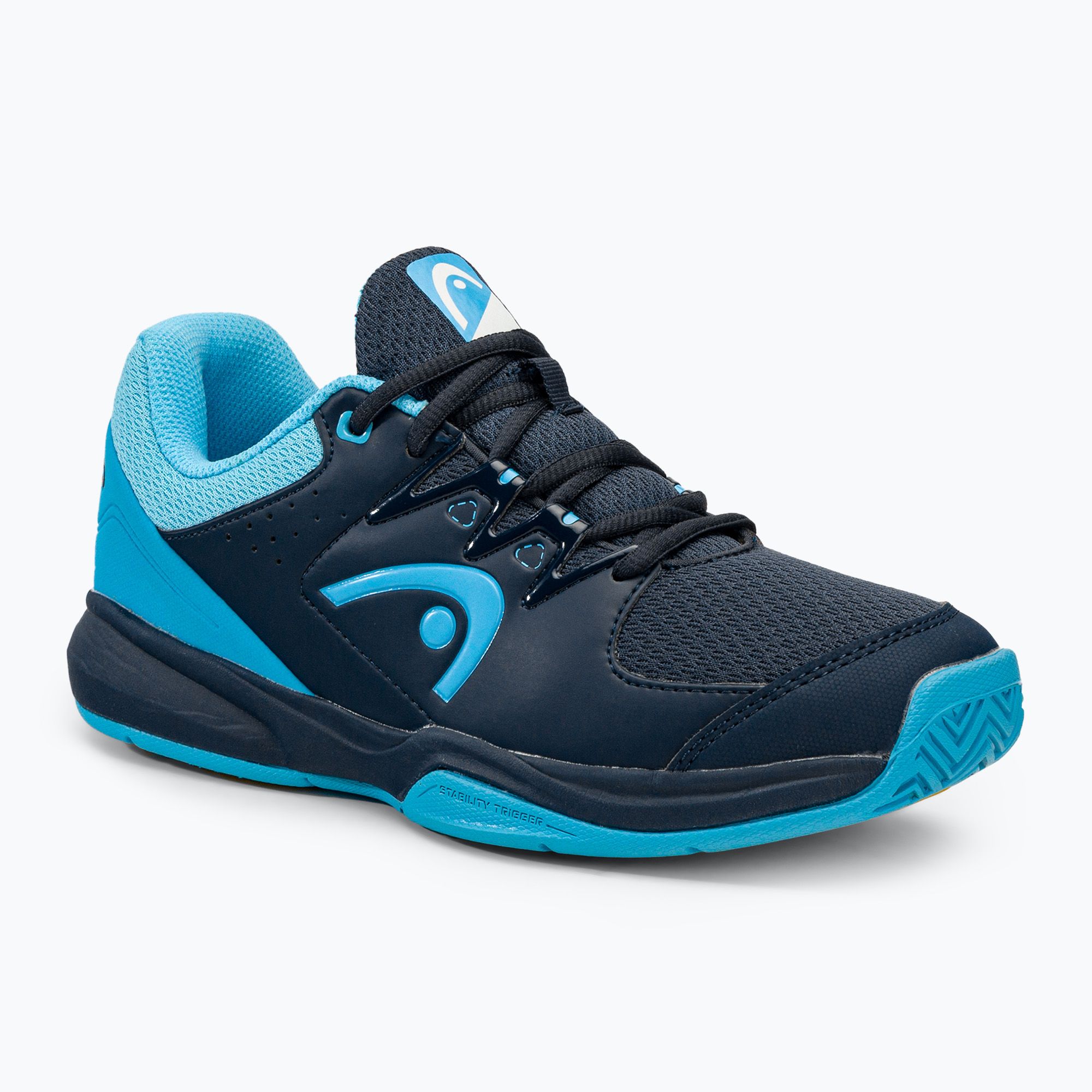 Buty do squasha HEAD Grid 3.5 dark blue/aqua 