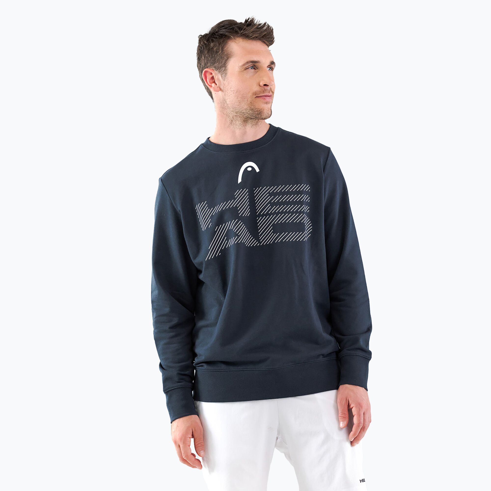Bluza tenisowa męska HEAD Rally Sweatshirt navy 