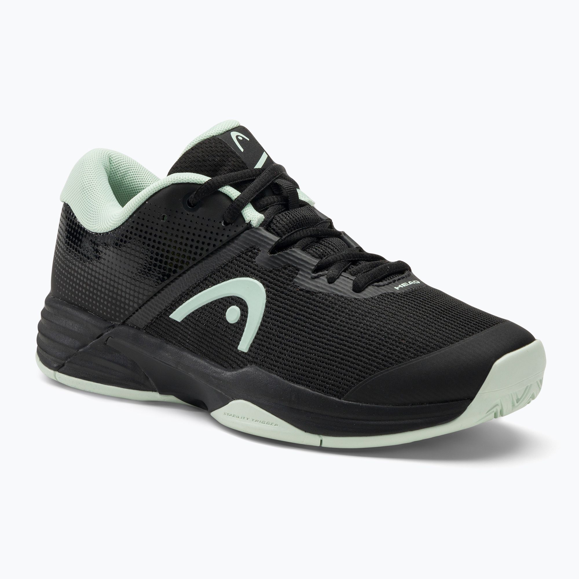 Buty do tenisa damskie HEAD Revolt Evo 2.0 W black/aqua 