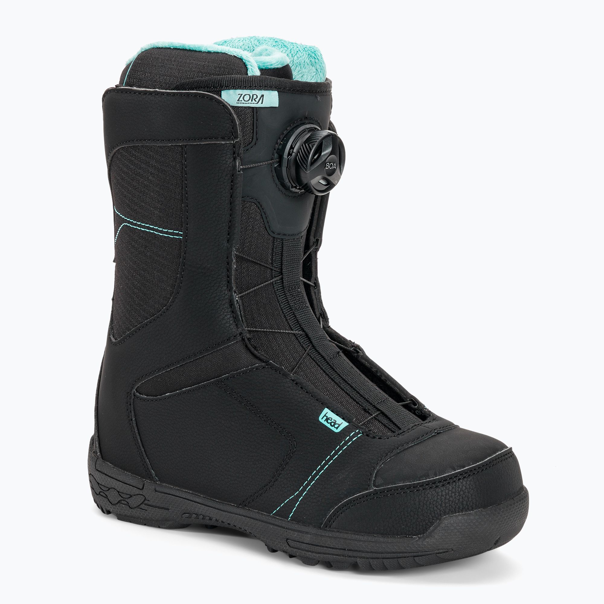 Head ZORA LYT BOA Snowboard Boot 2025 – Schwarz, BOA Fit System, Flex 4, Für Einsteigerinnen, Thermofit Innenschuh
