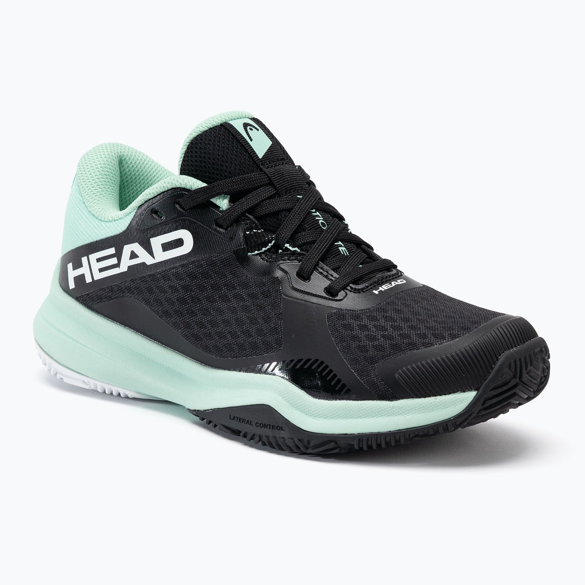 Buty do padla damskie HEAD Motion Team Padel W black/aqua 