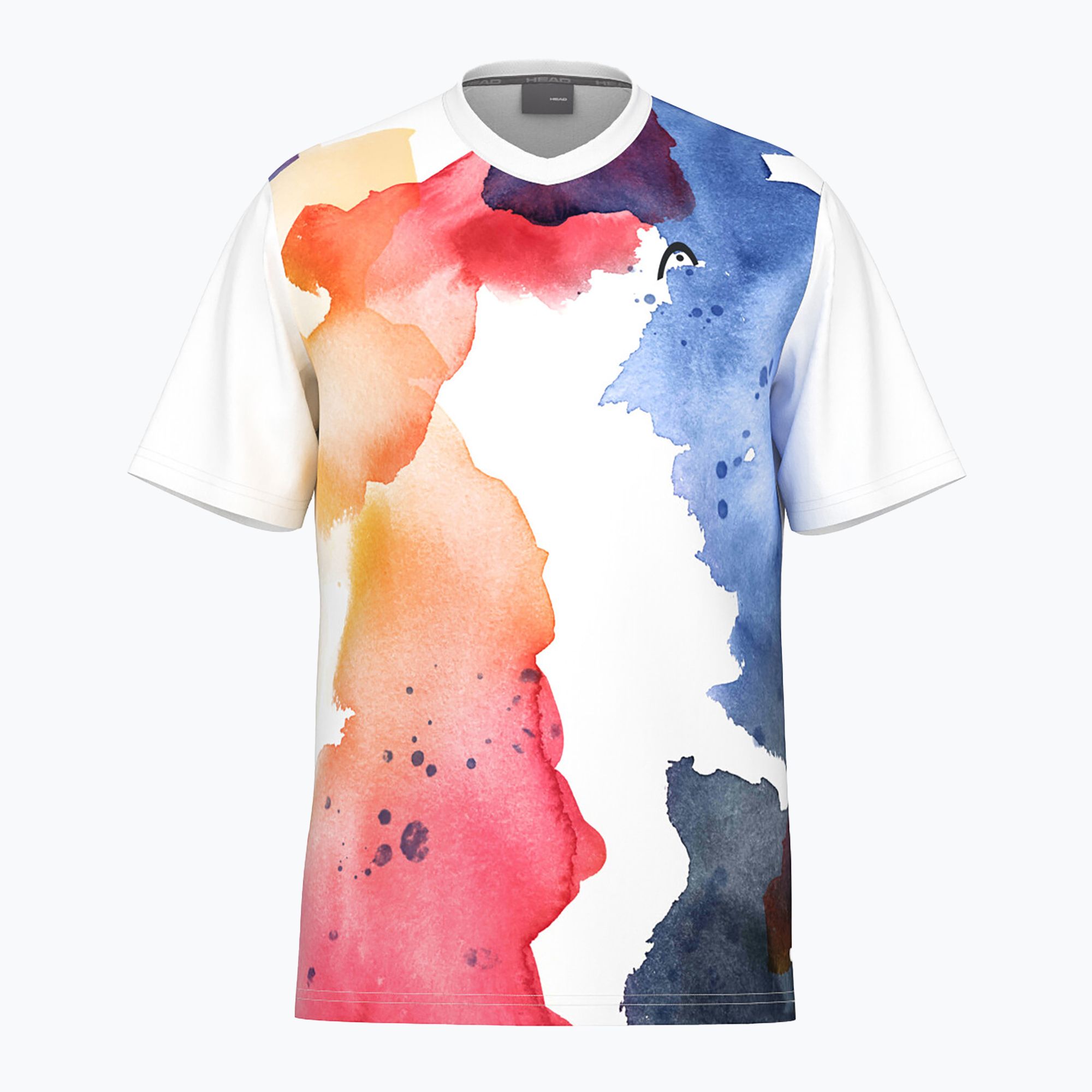 Koszulka tenisowa męska HEAD Topspin print vision m/royal 