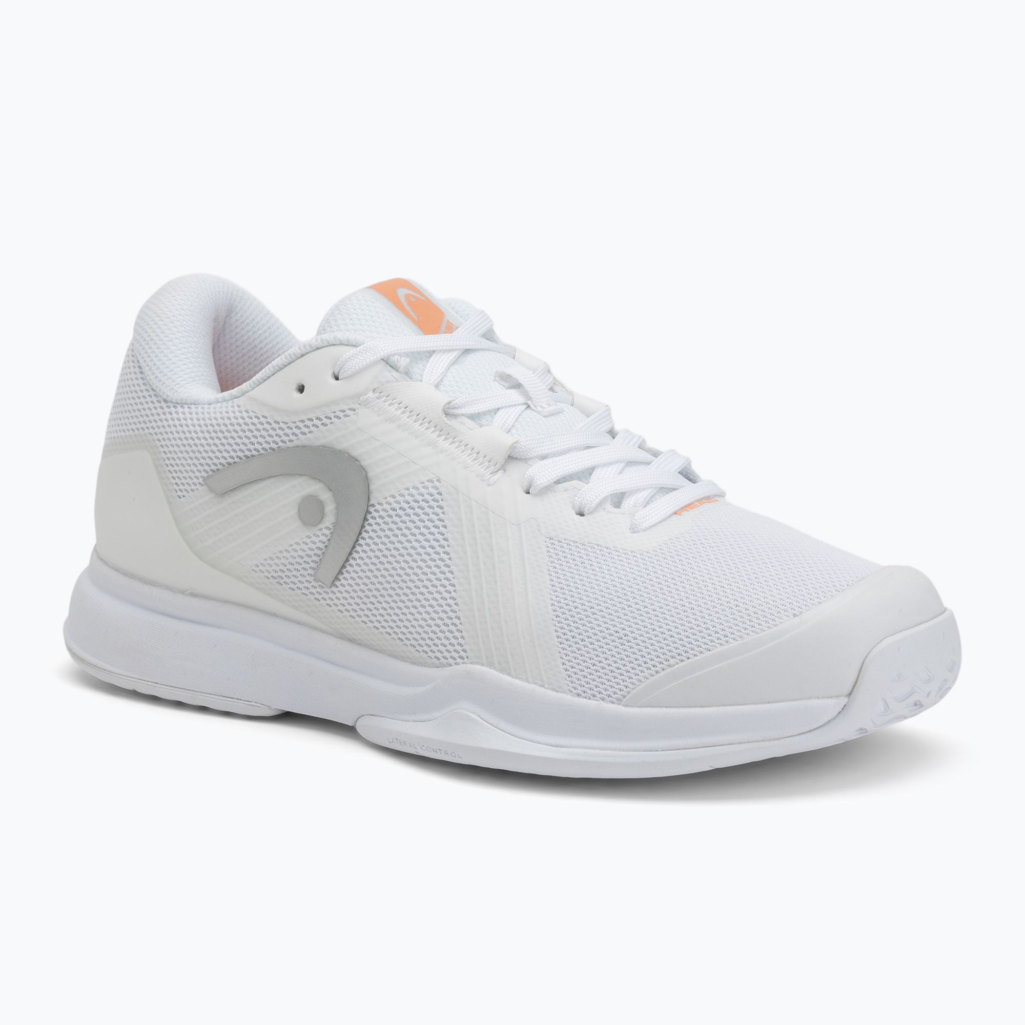 Buty do tenisa damskie HEAD Sprint Team 4.0 white/ coral 