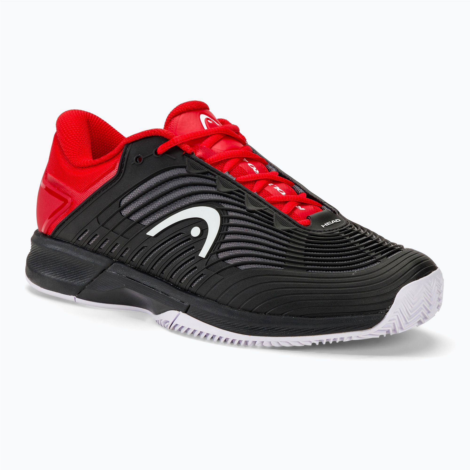 Buty do tenisa męskie HEAD Revolt Pro 4.5 Clay black/red 
