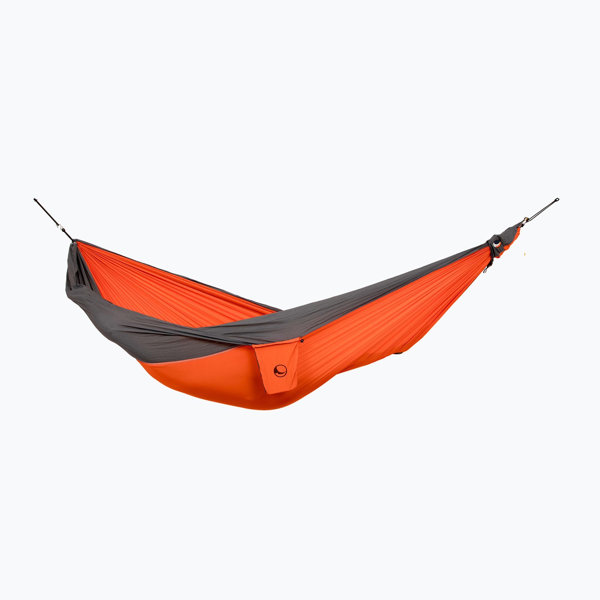 Hamak turystyczny dwuosobowy Ticket To The Moon Original orange/dark grey 