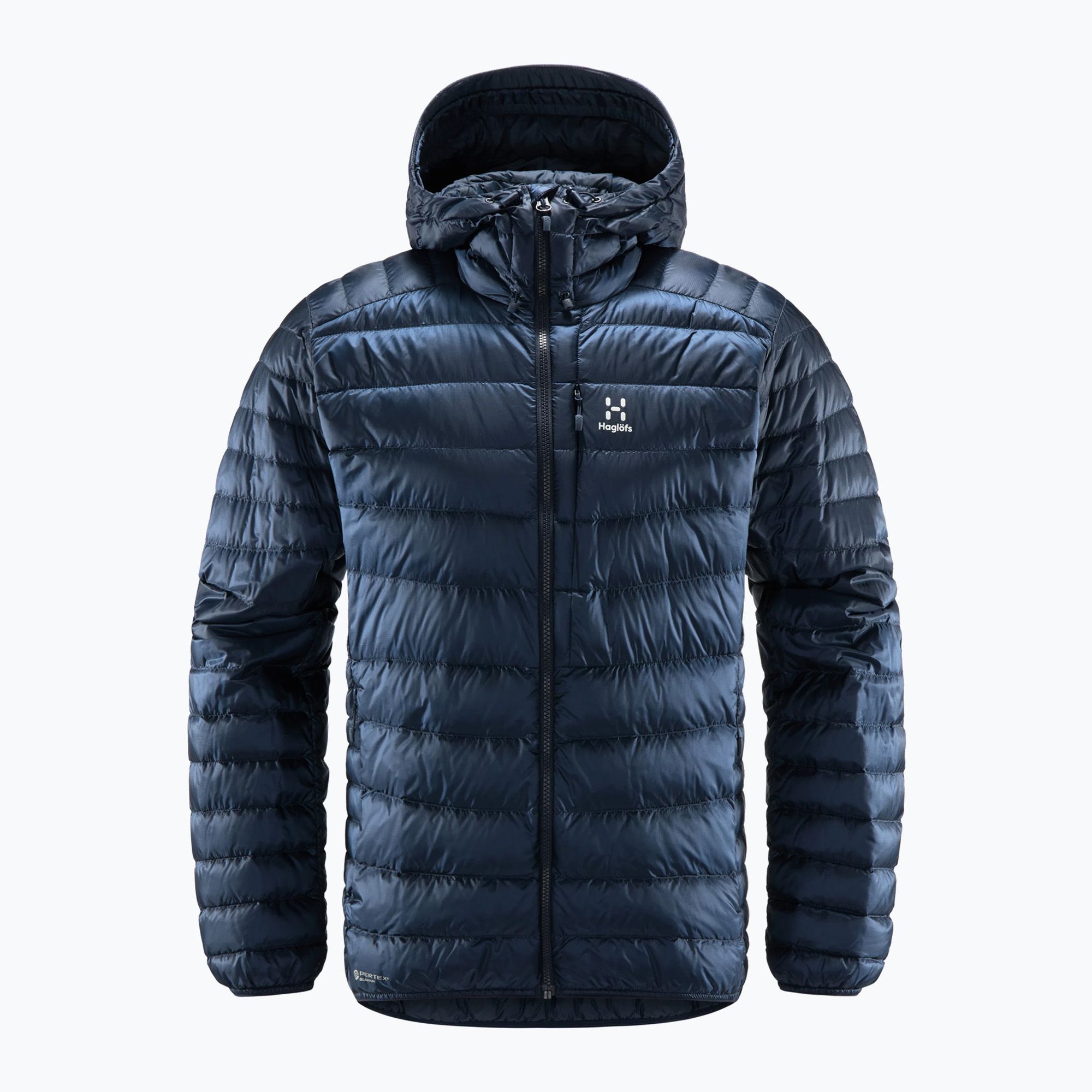 Kurtka puchowa męska Haglöfs Roc Down Hood tarn blue 