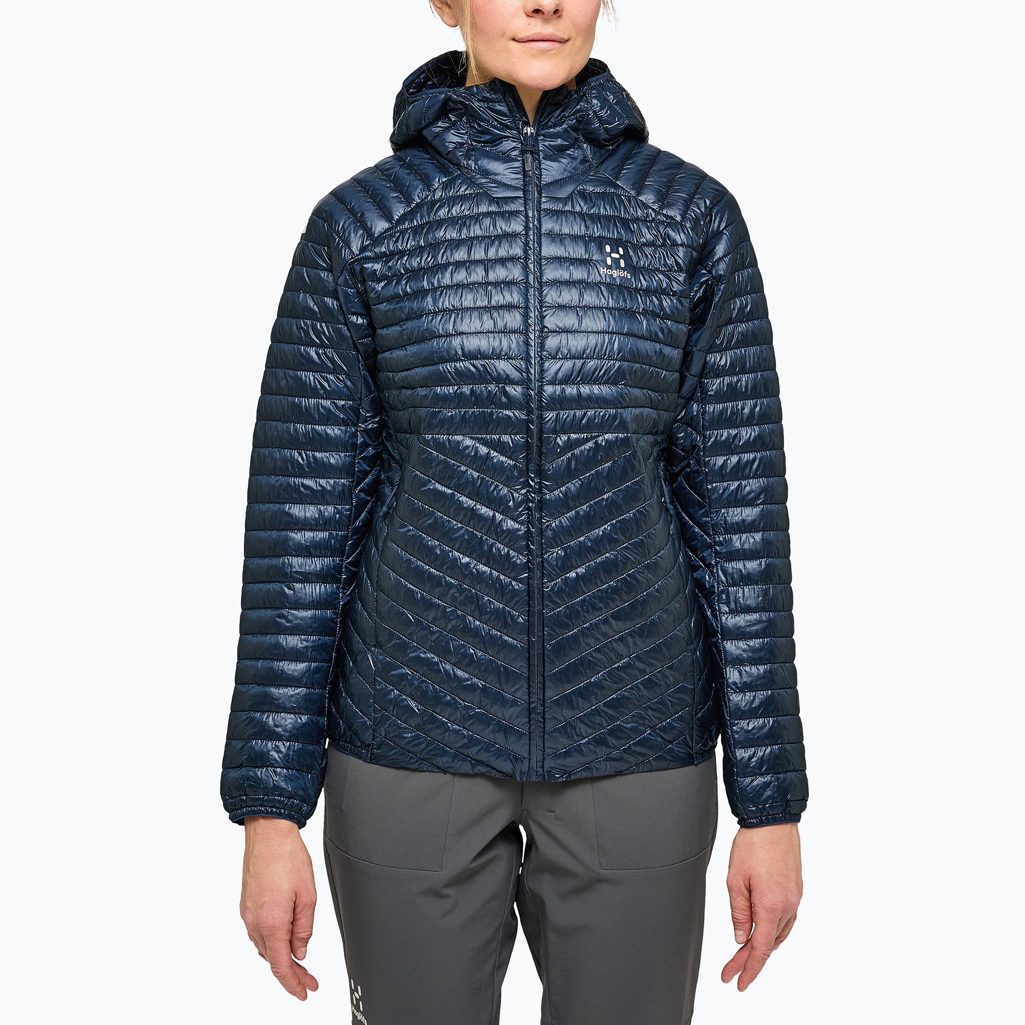 Kurtka damska Haglöfs L.I.M Mimic Hood tarn blue 