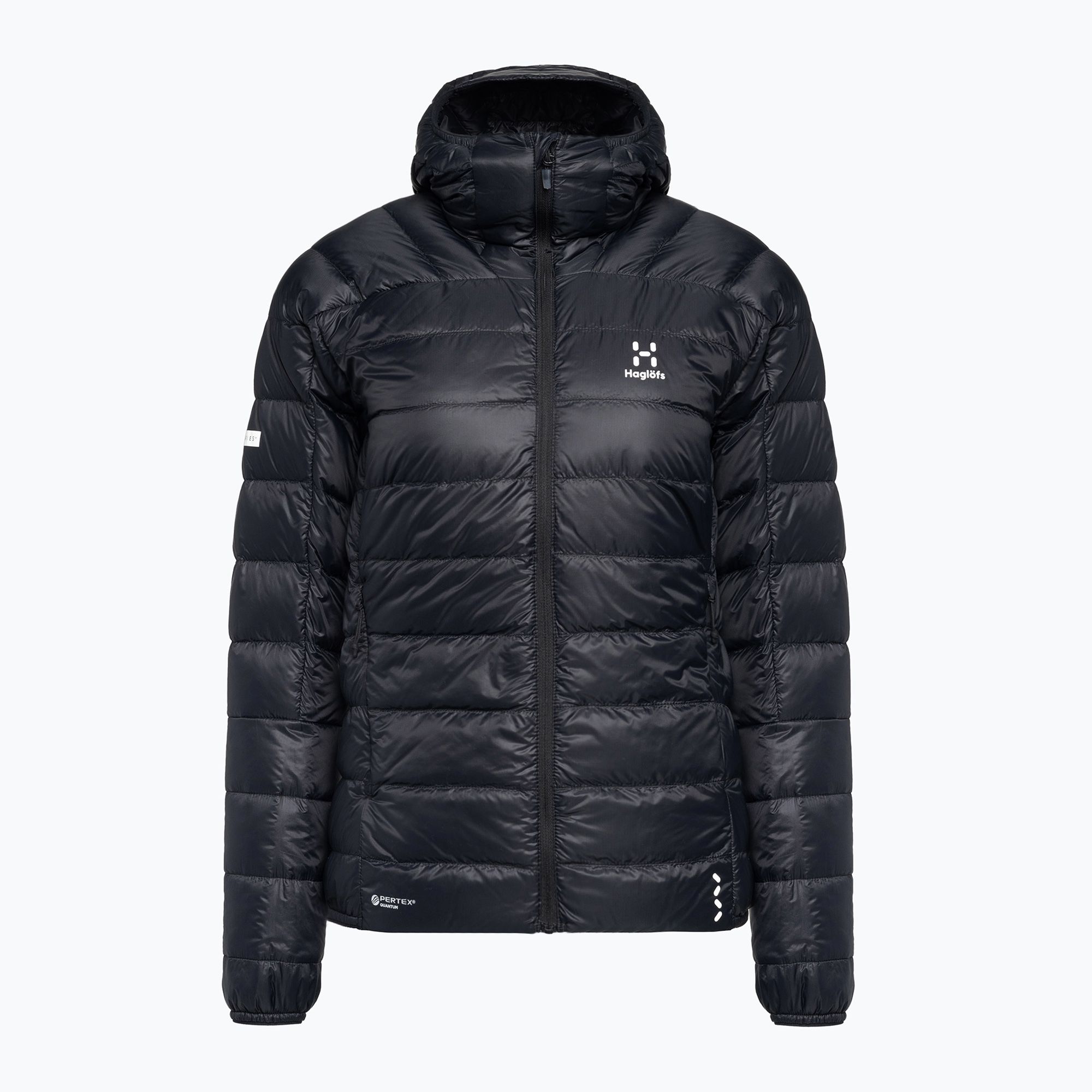 Kurtka puchowa damska Haglöfs L.I.M Down Hood true black 