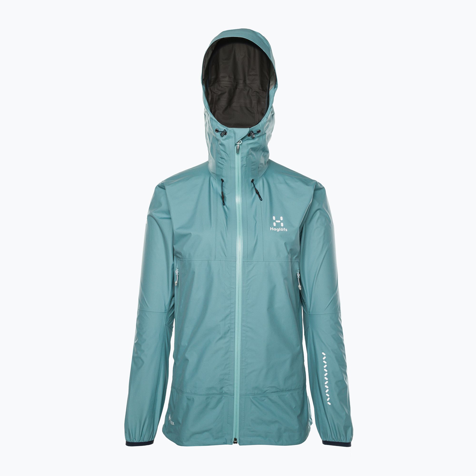 Kurtka przeciwdeszczowa damska Haglöfs L.I.M GTX frost blue 