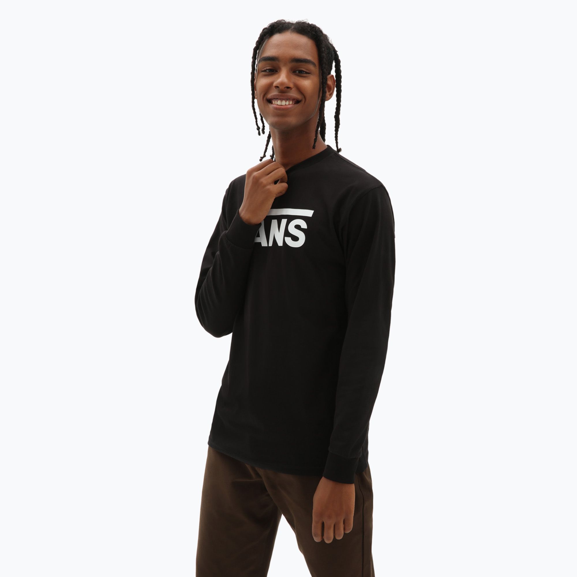 Longsleeve męski Vans Mn Vans Classic black/white 