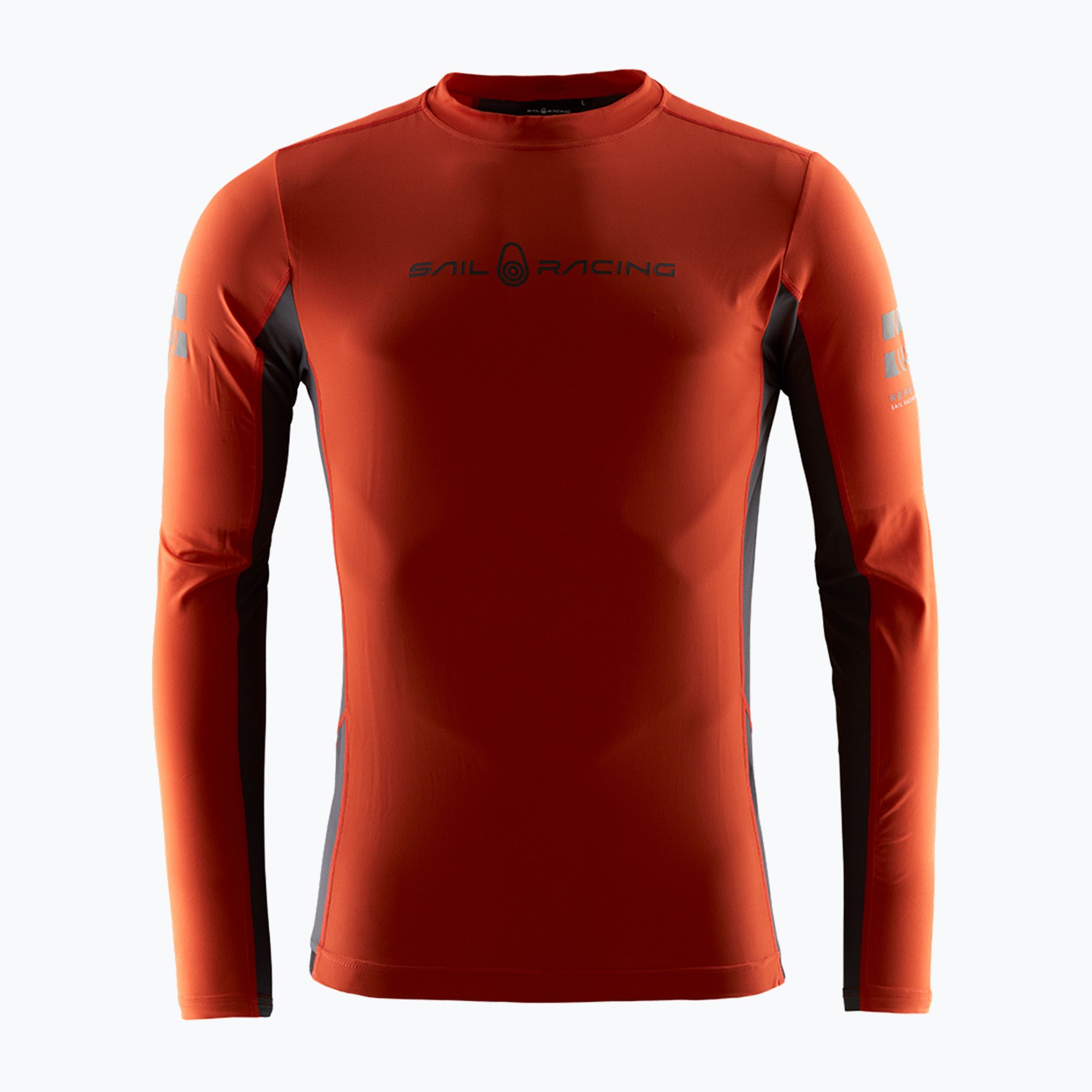 Longsleeve żeglarski męski Sail Racing Reference LS Rashguard fiery red 