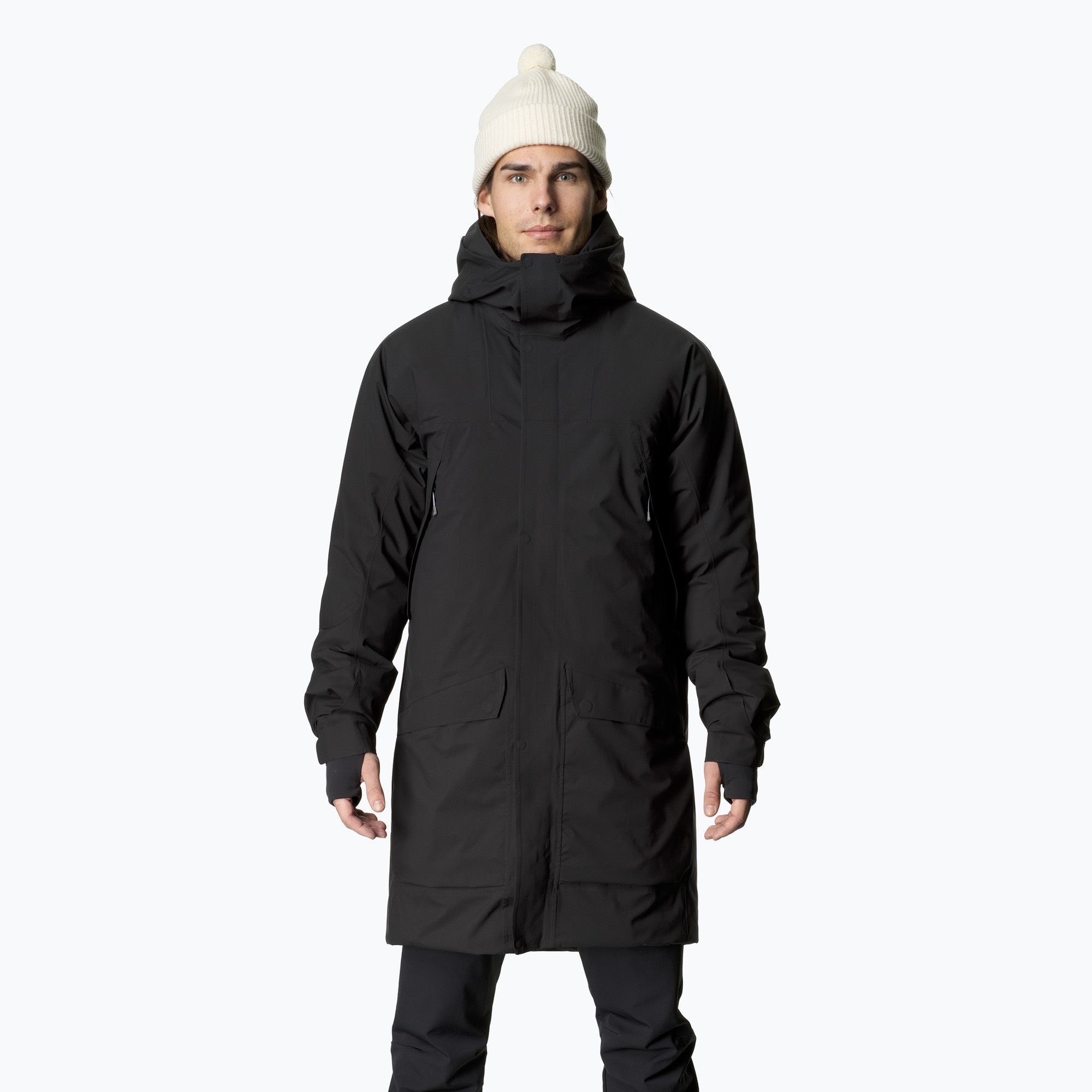 Kurtka ocieplana męska Houdini Fall in Parka true black 