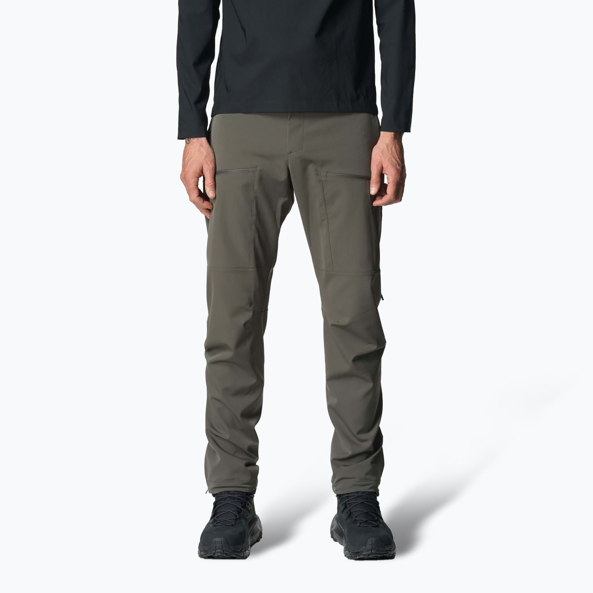 Spodnie softshell męskie Houdini More Pants baremark green 