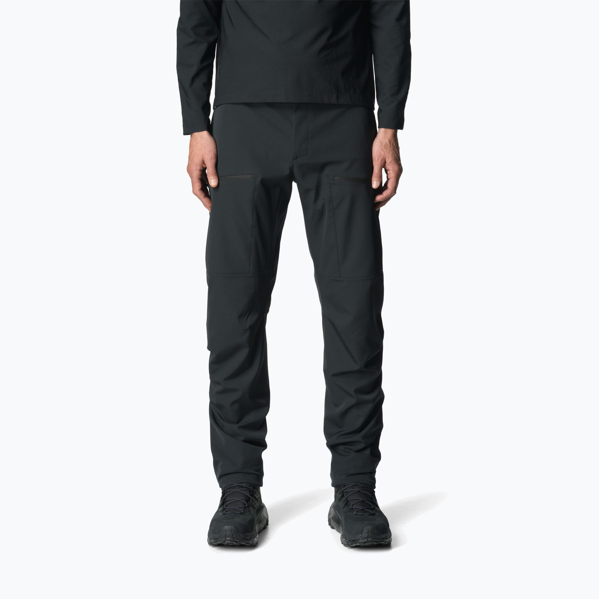 Spodnie softshell męskie Houdini More Pants true black 