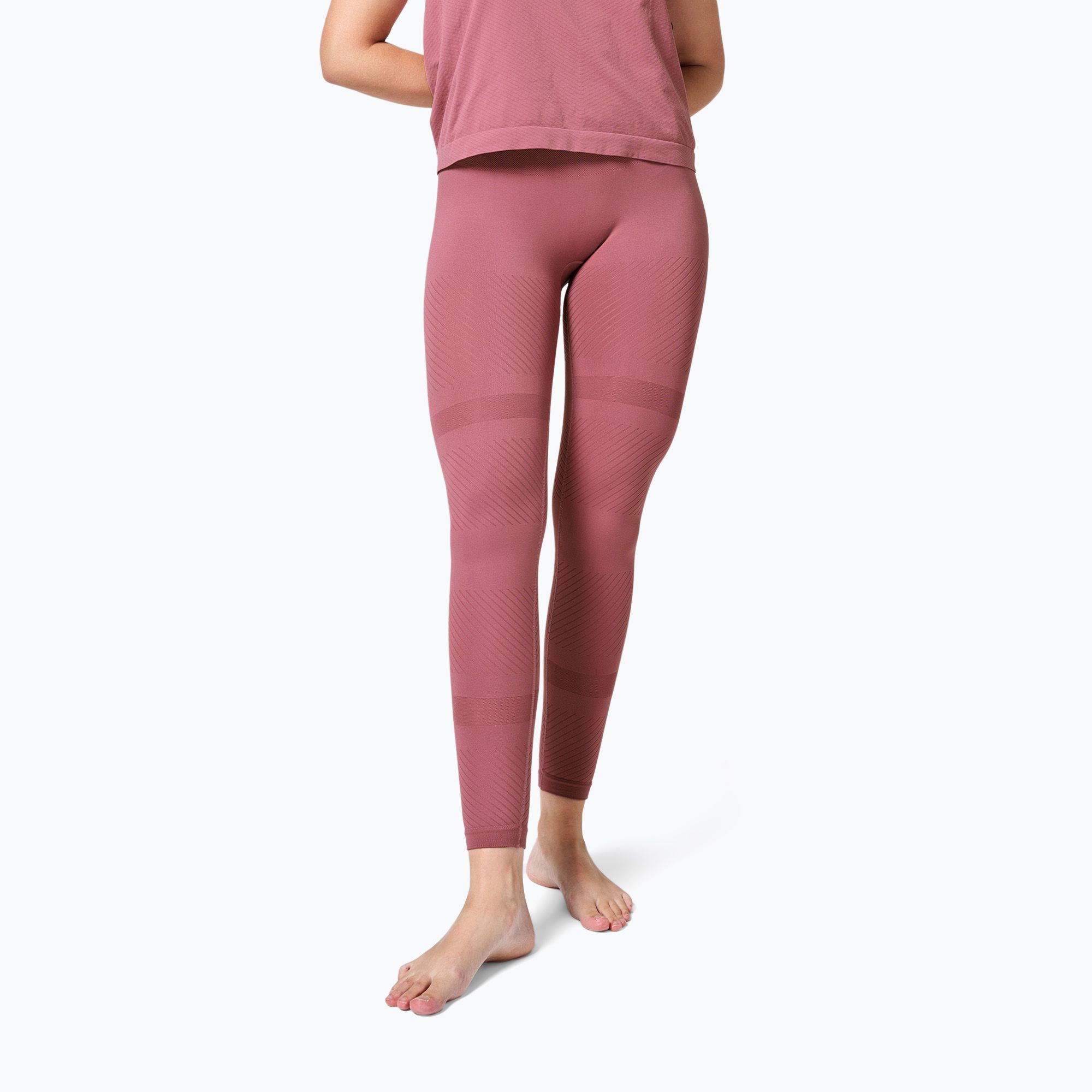 Legginsy damskie Casall Essential Block Seamless High Waist mineral pink 