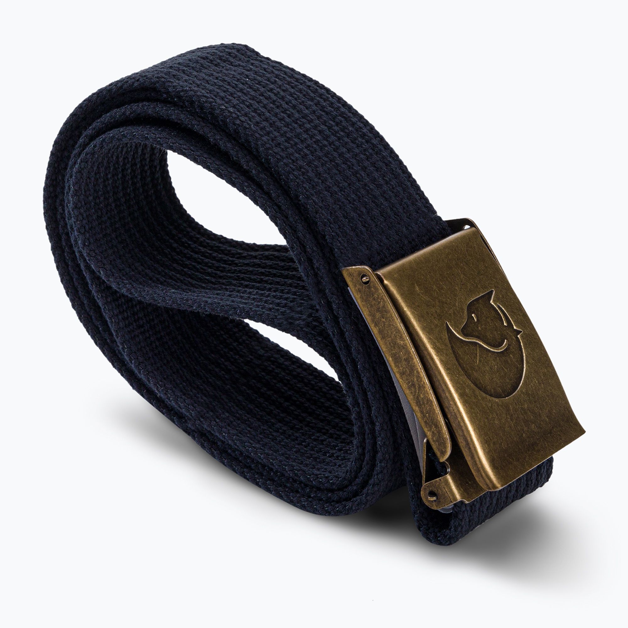 Pasek do spodni Fjällräven Canvas Brass Belt dark navy 