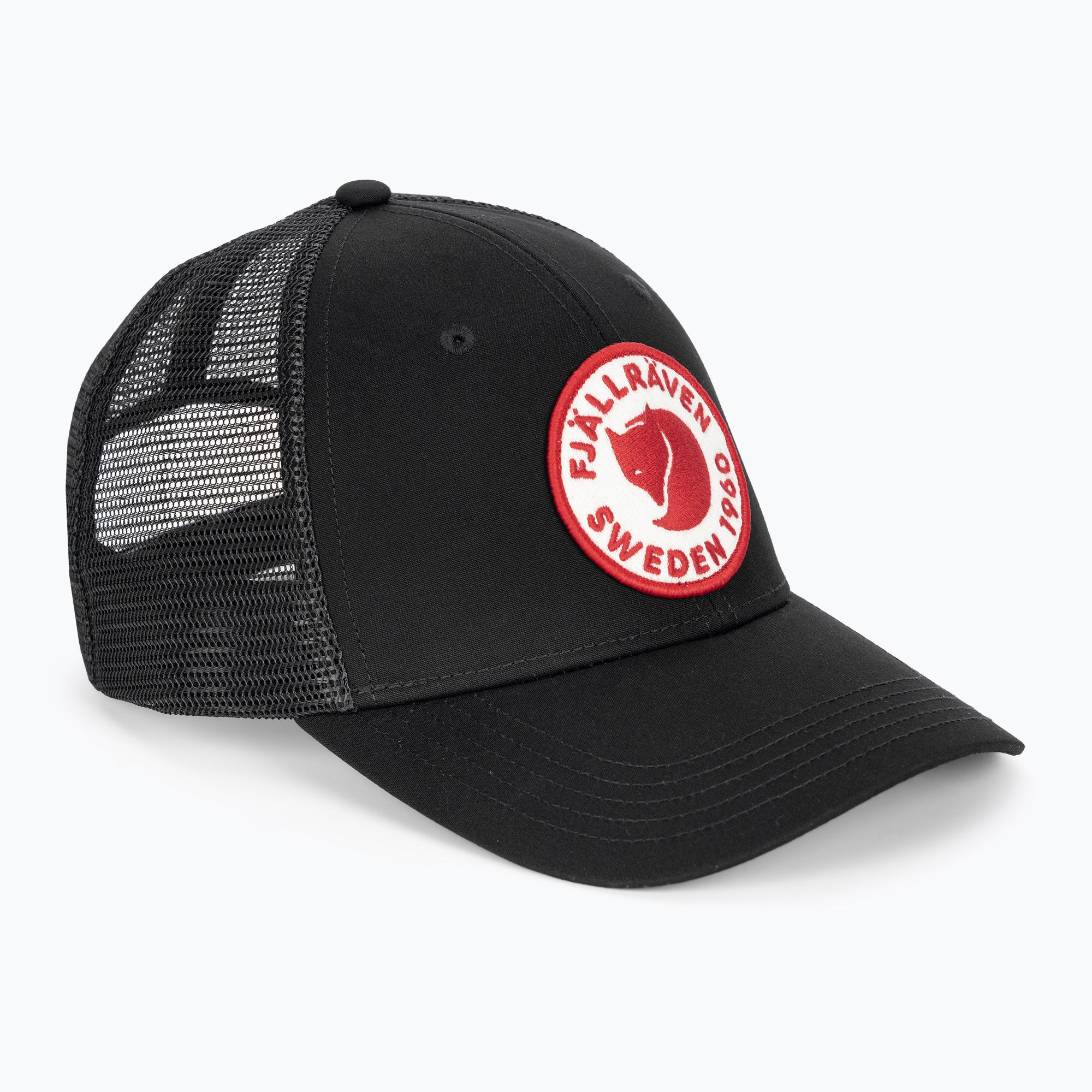 Czapka z daszkiem Fjällräven 1960 Logo Langtradarkeps black 
